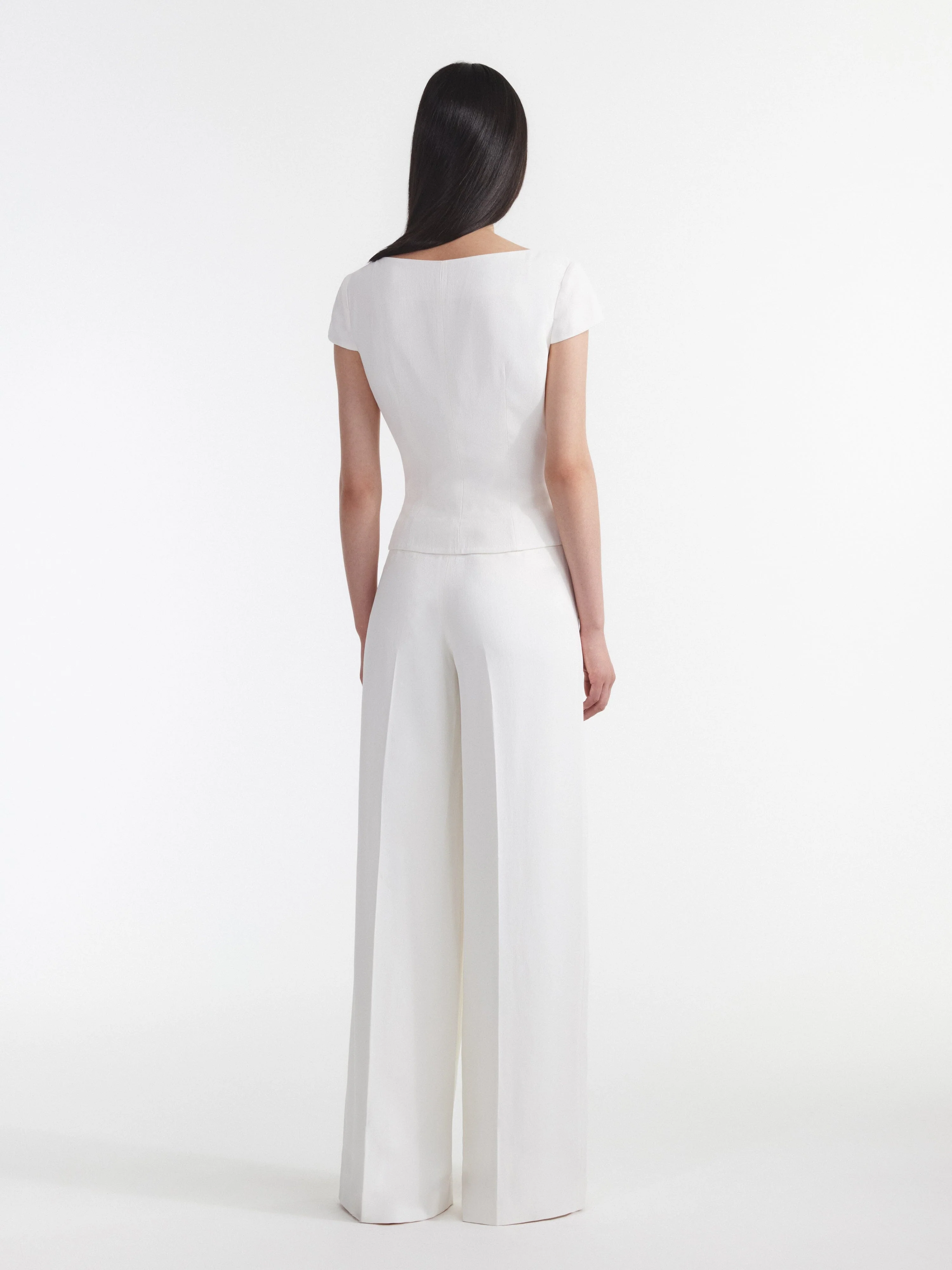 Alma Jacket in Ivory - Image 4