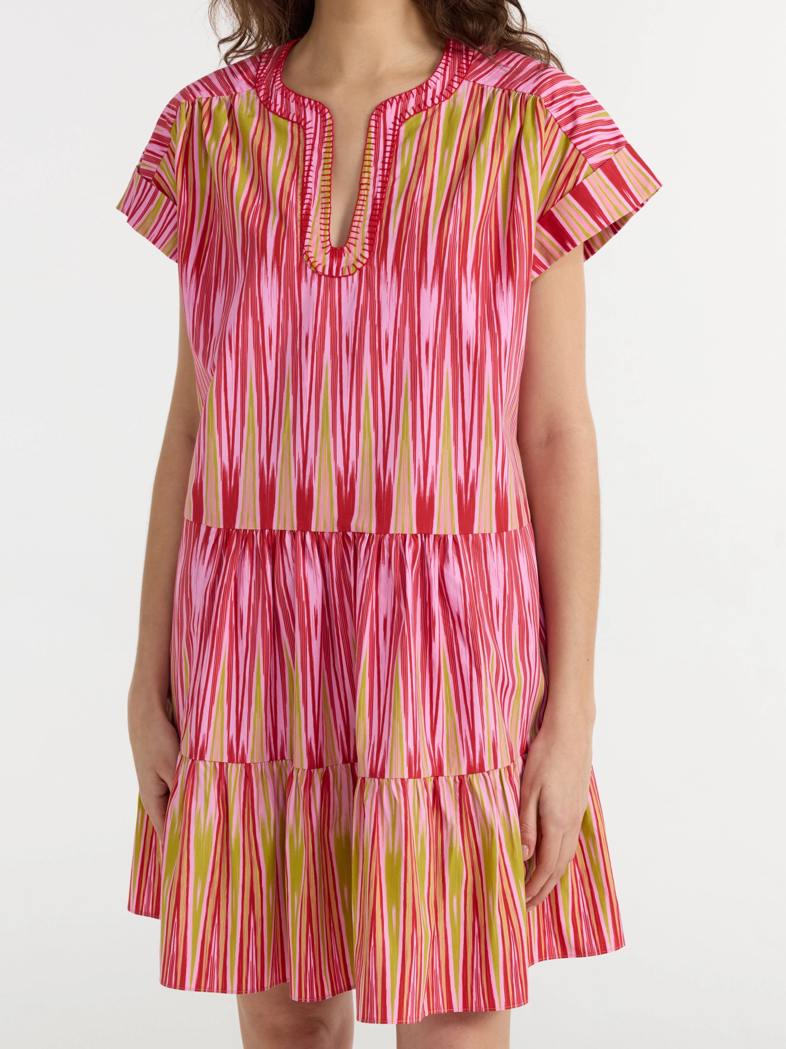 Ashley B Dress in Uzbek Strawberry - Image 5