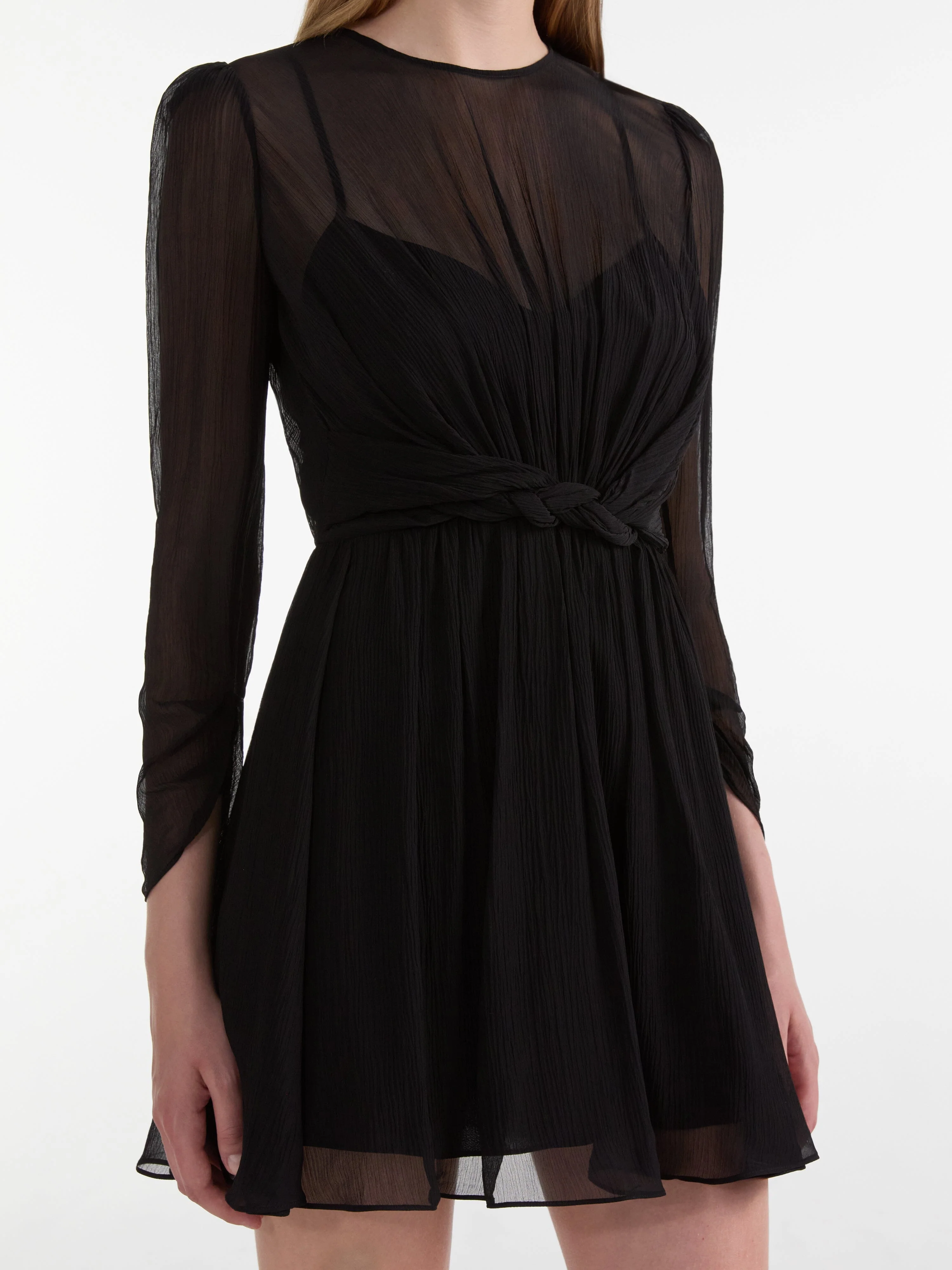 Blythe B Mini Dress in Black - Image 5