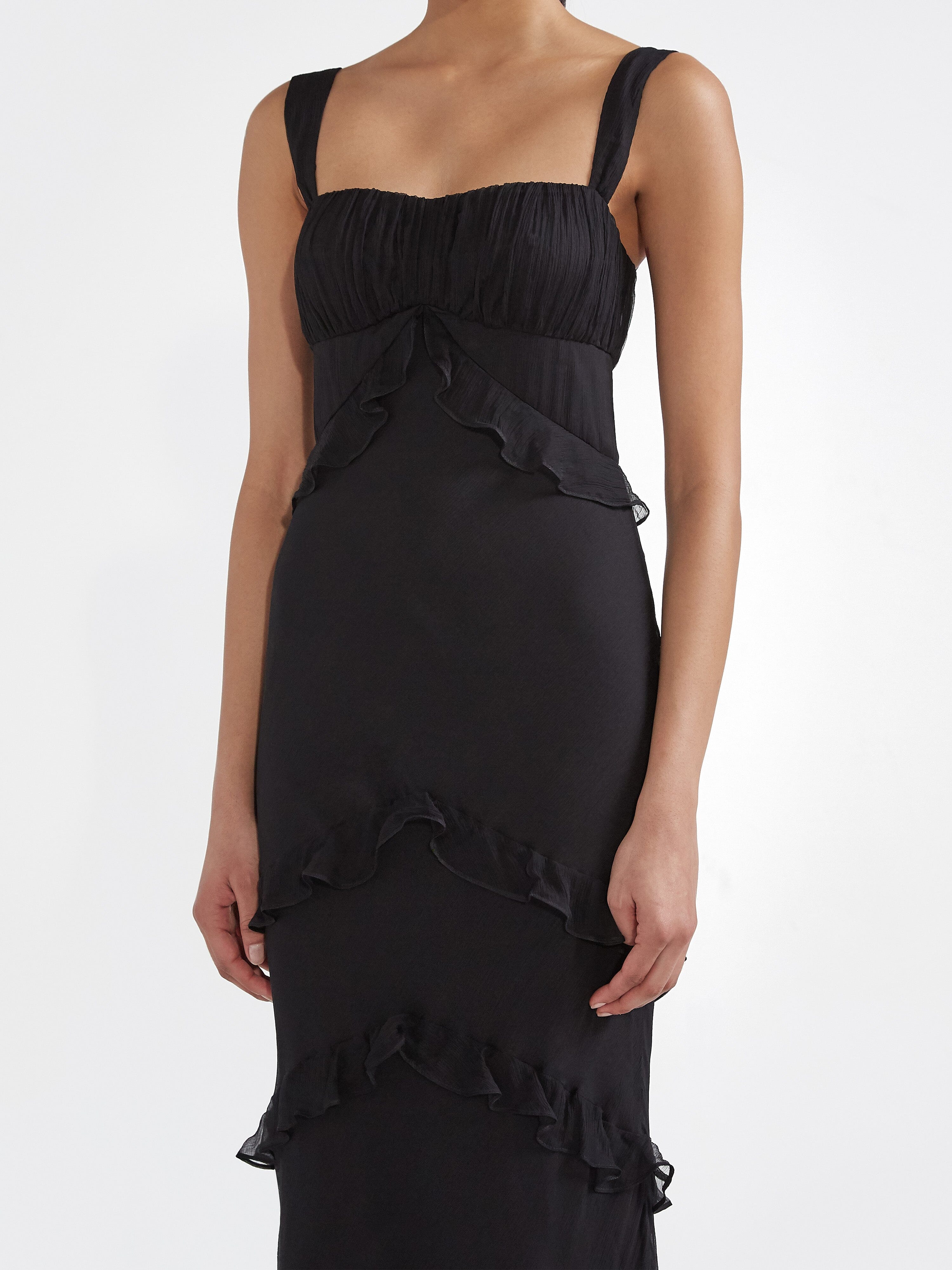 Chandra Dress in Black - Image 5