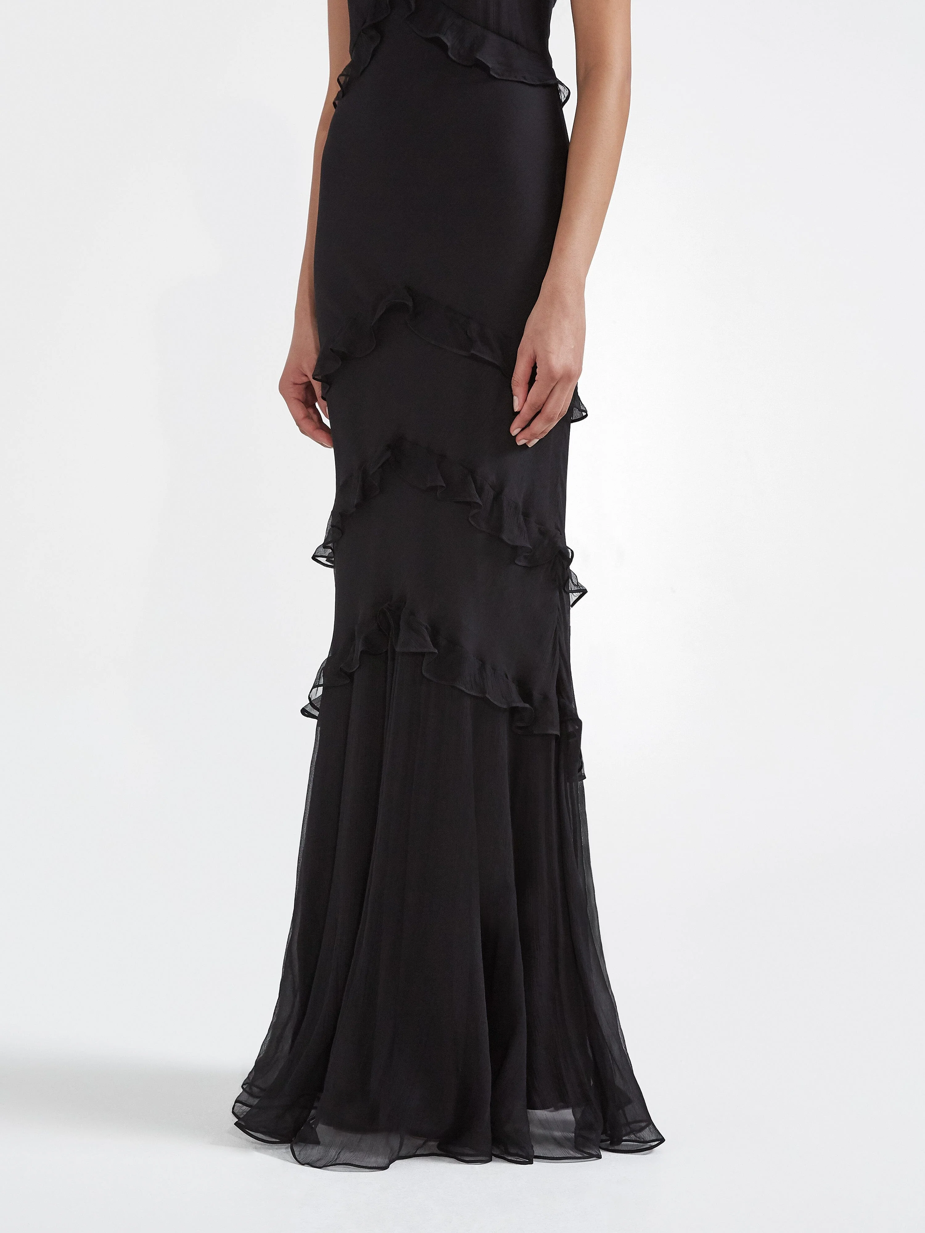 Chandra Dress in Black - Image 6