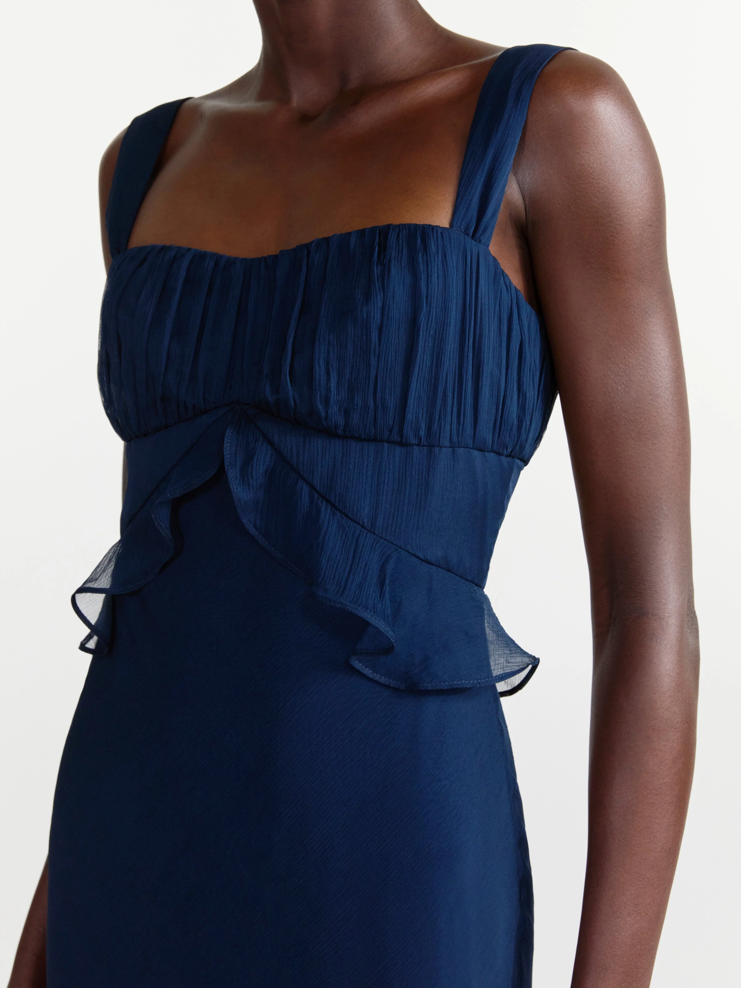 Chandra Dress in Navy - Image 5