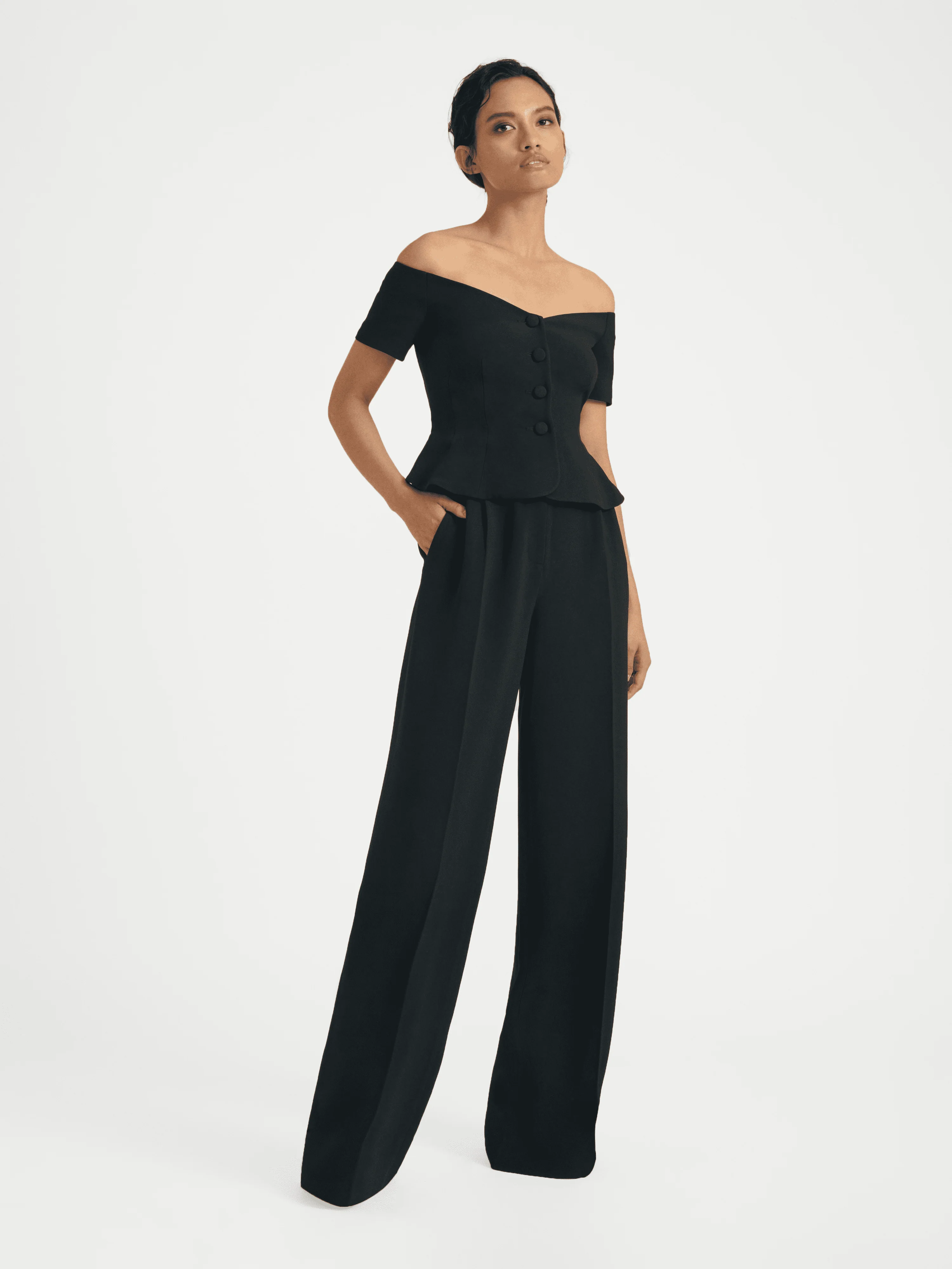 Clementine Top in Black - Image 3