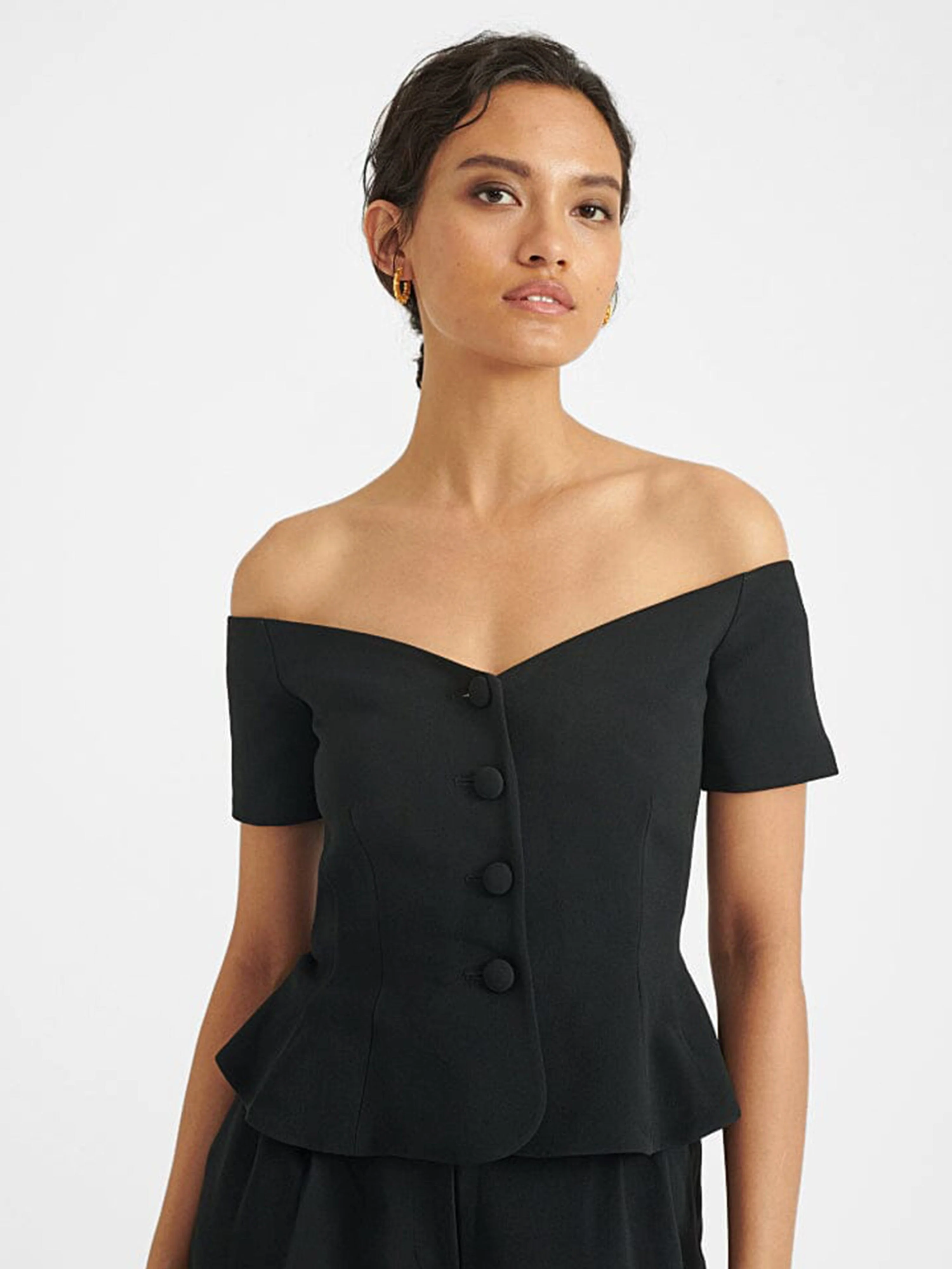 Clementine Top in Black - Image 6
