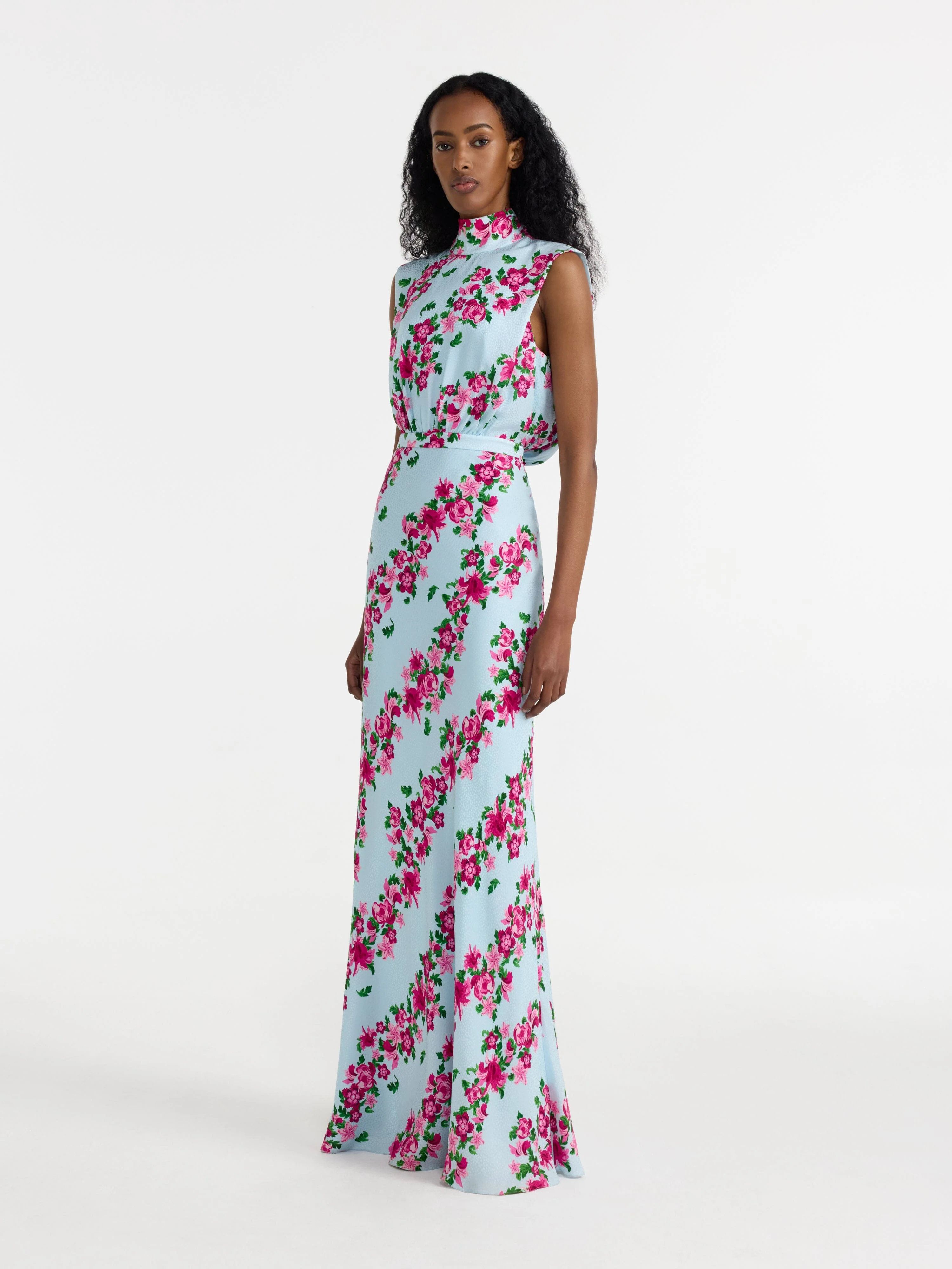 Fleur Dress in Bellis Stripe - Image 3