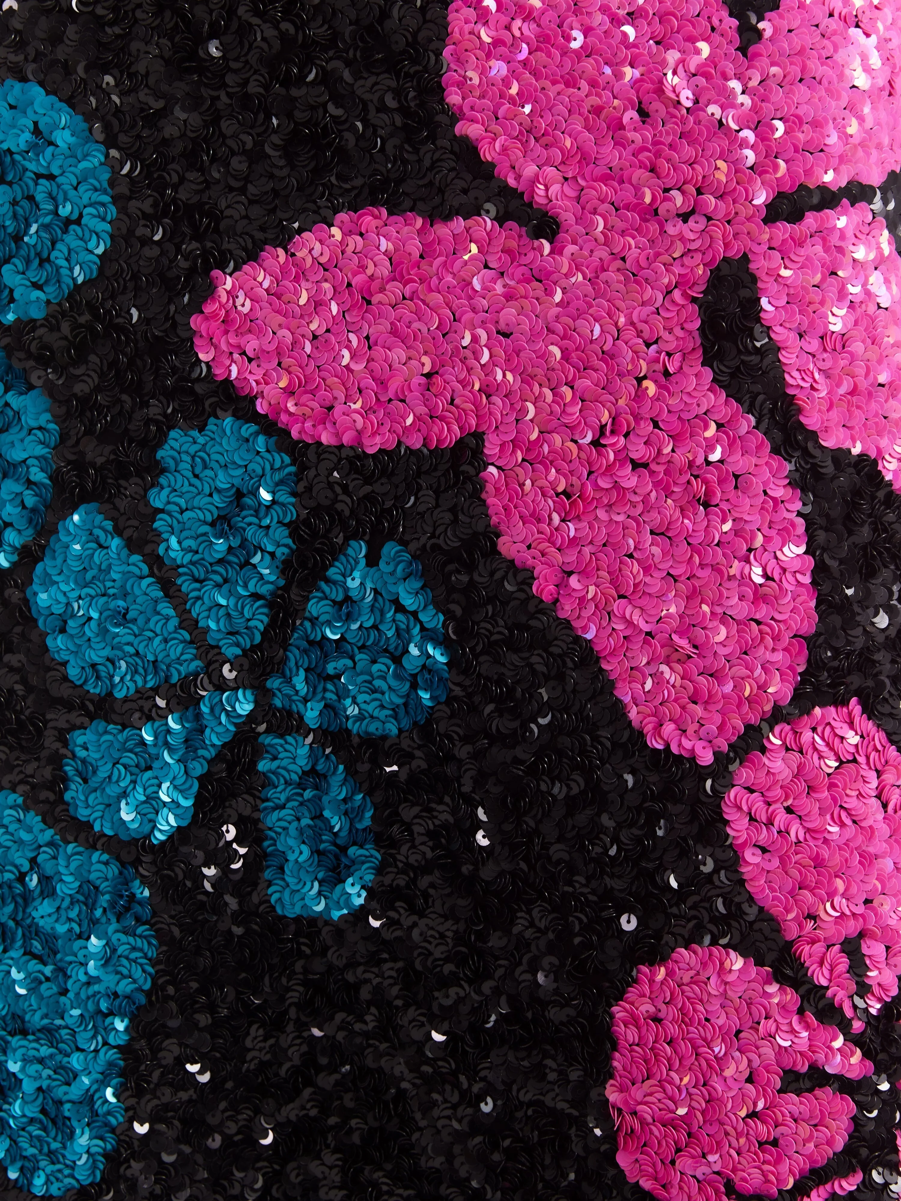Fleur F Dress Sequin Hibiscus Embroidery - Image 7