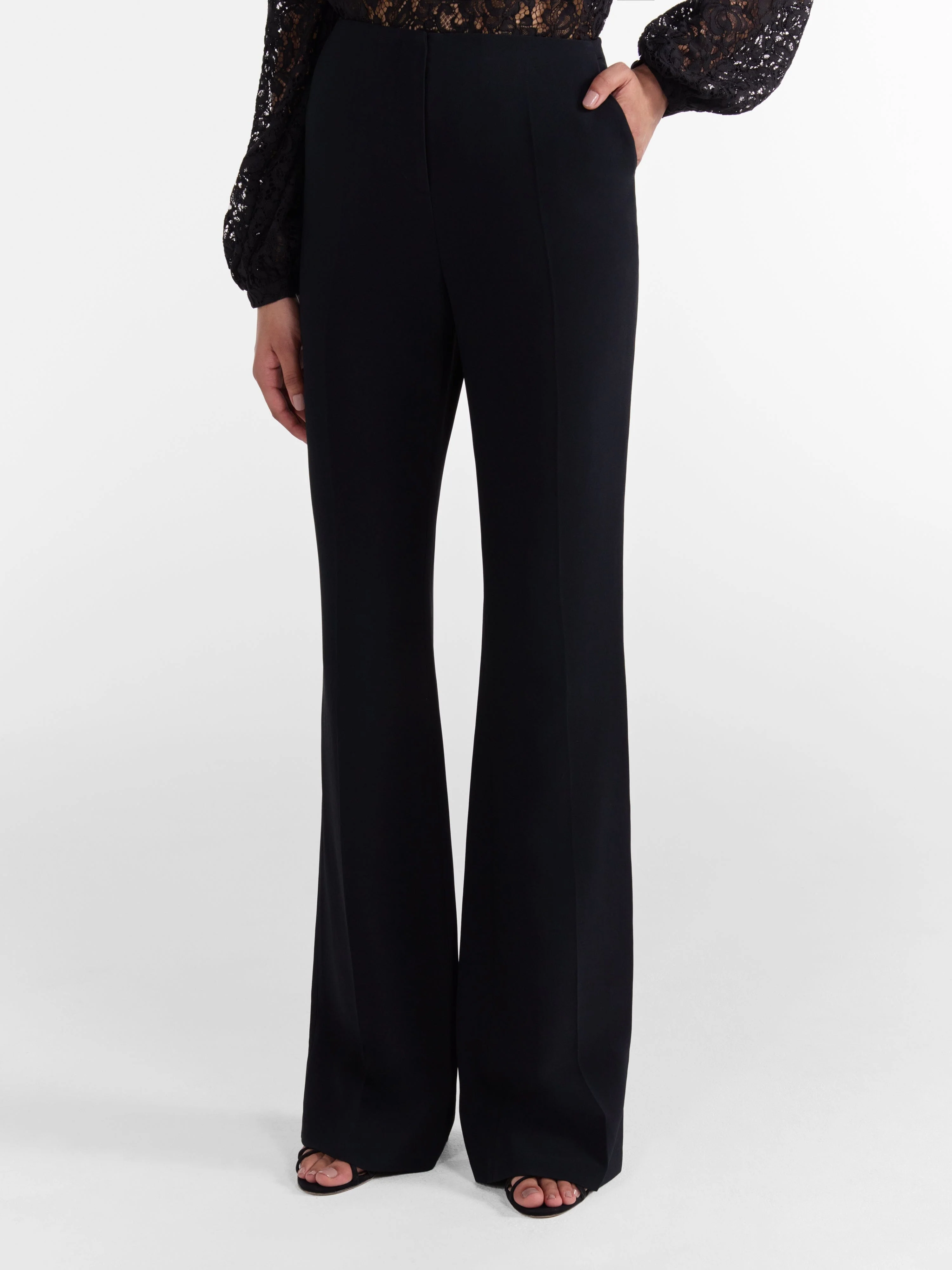 Flute B Trousers in Black - Image 4