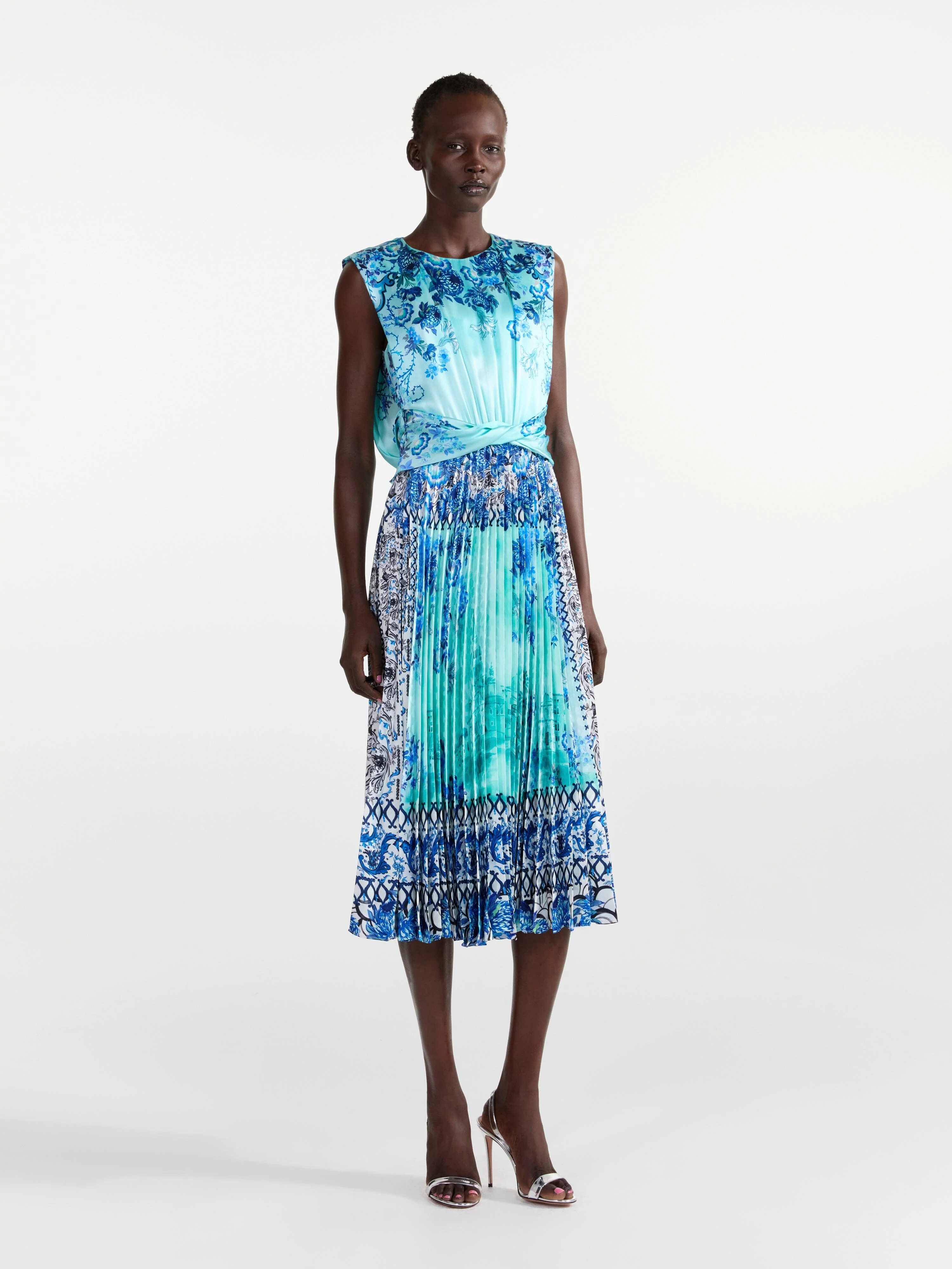 Gwen B Dress in Paeonia Ceramic - Image 3