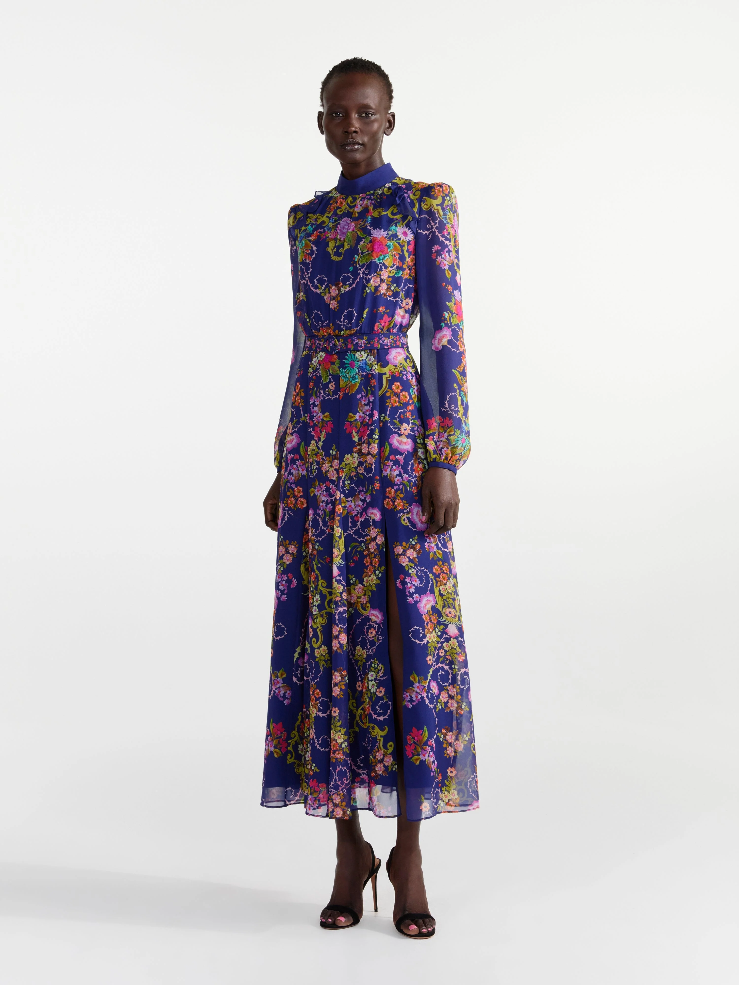 Jacqui B Dress in Nerine Navy - Image 3