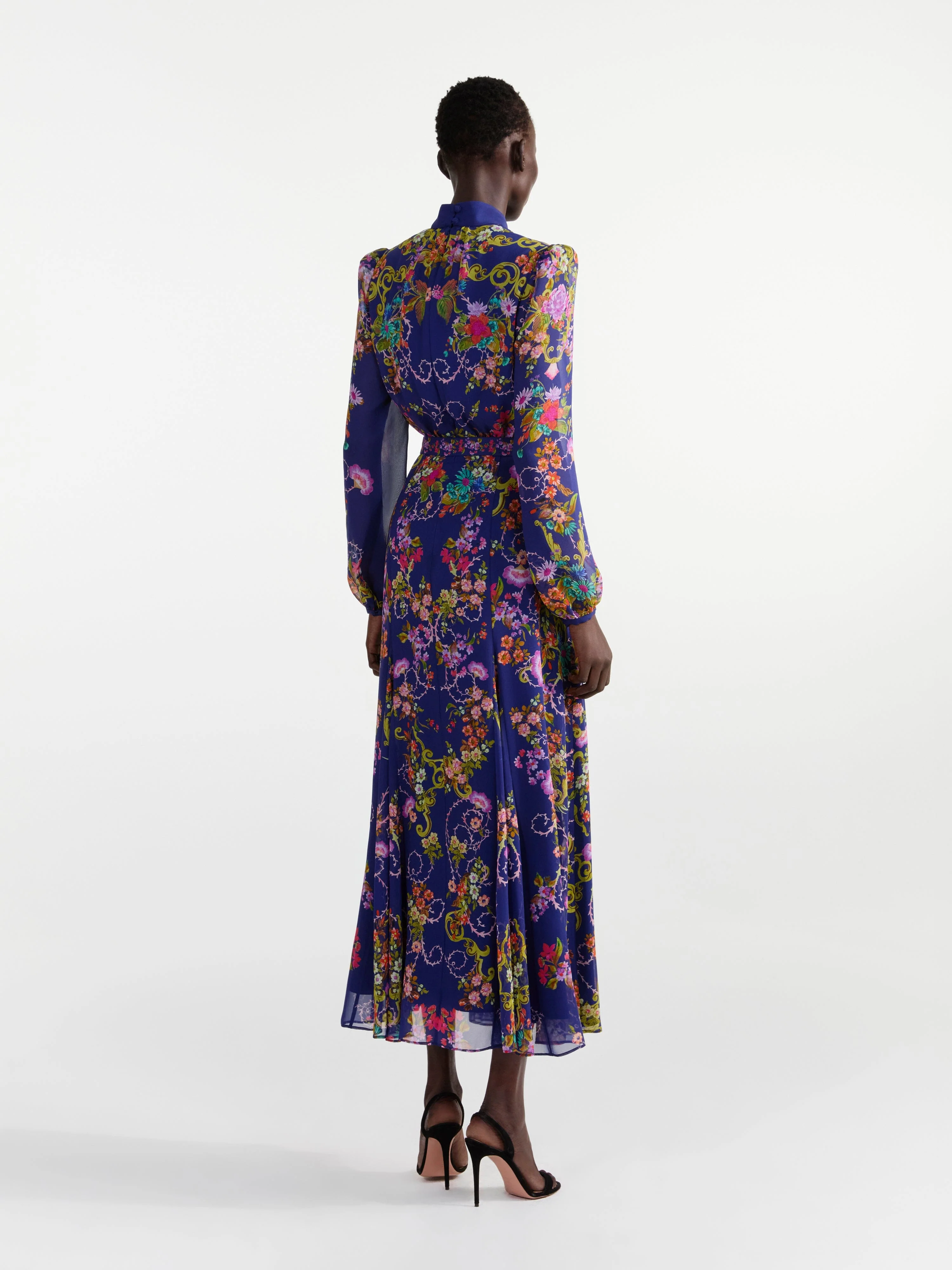 Jacqui B Dress in Nerine Navy - Image 4