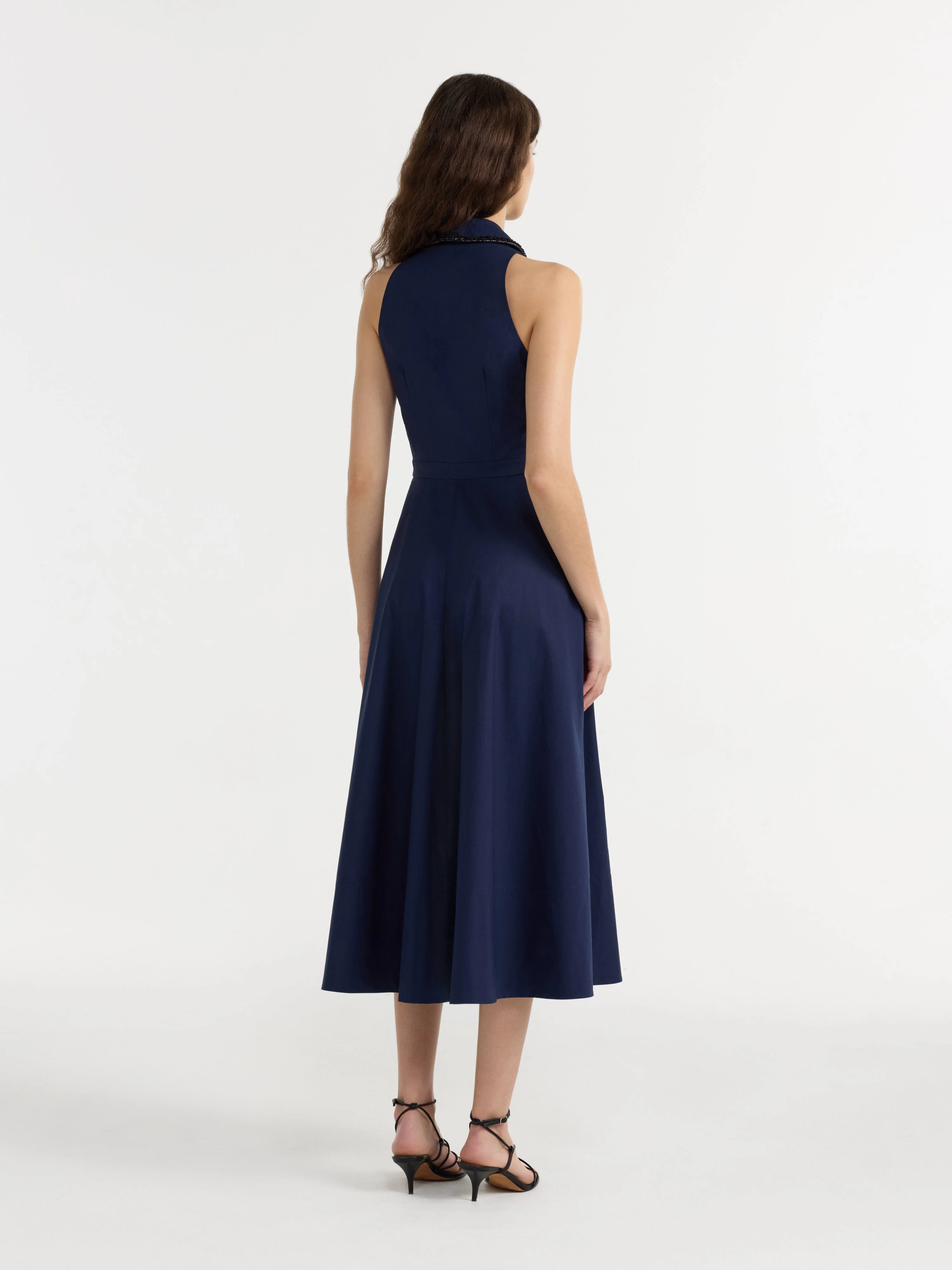 Jessica Dress in True Navy - Image 4