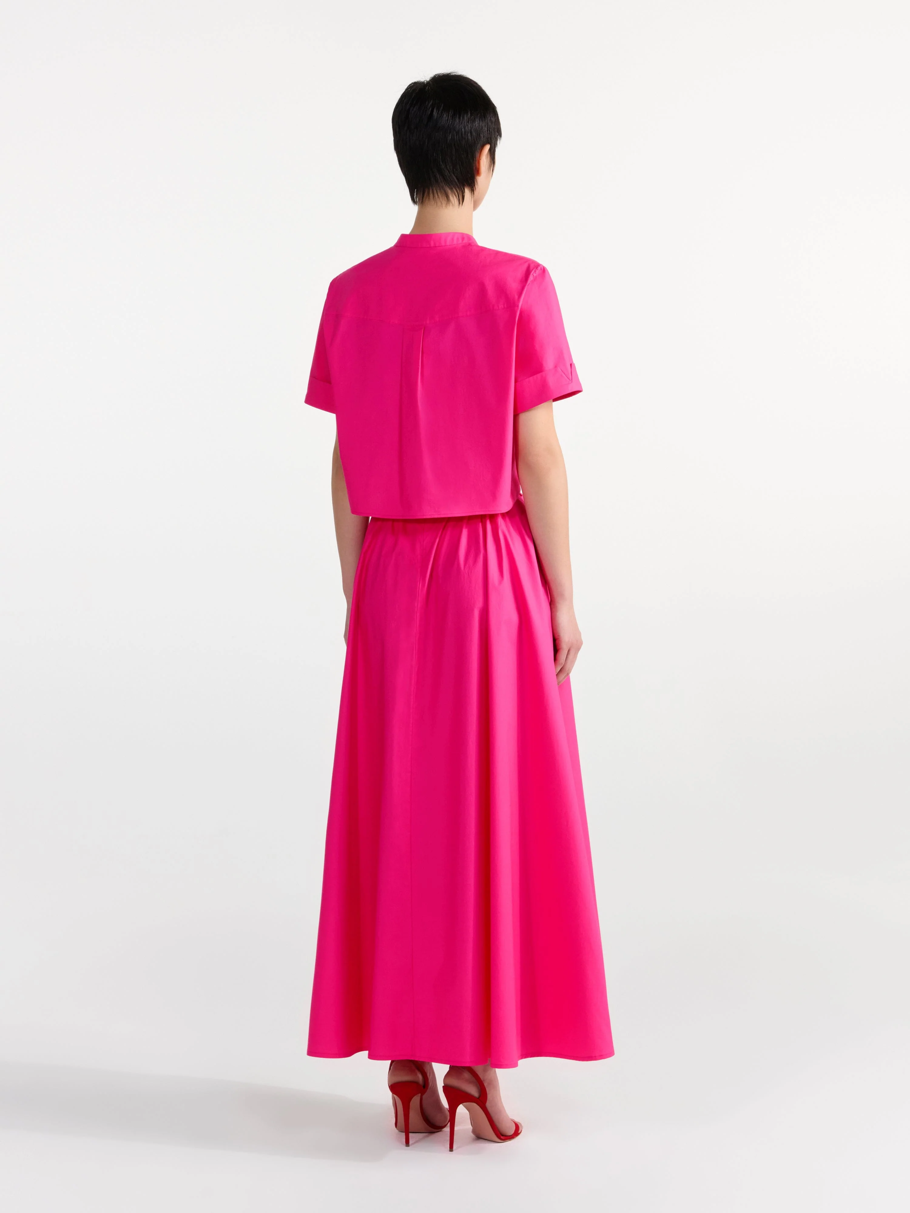 Jude B Shirt in Honeysuckle Pink - Image 4