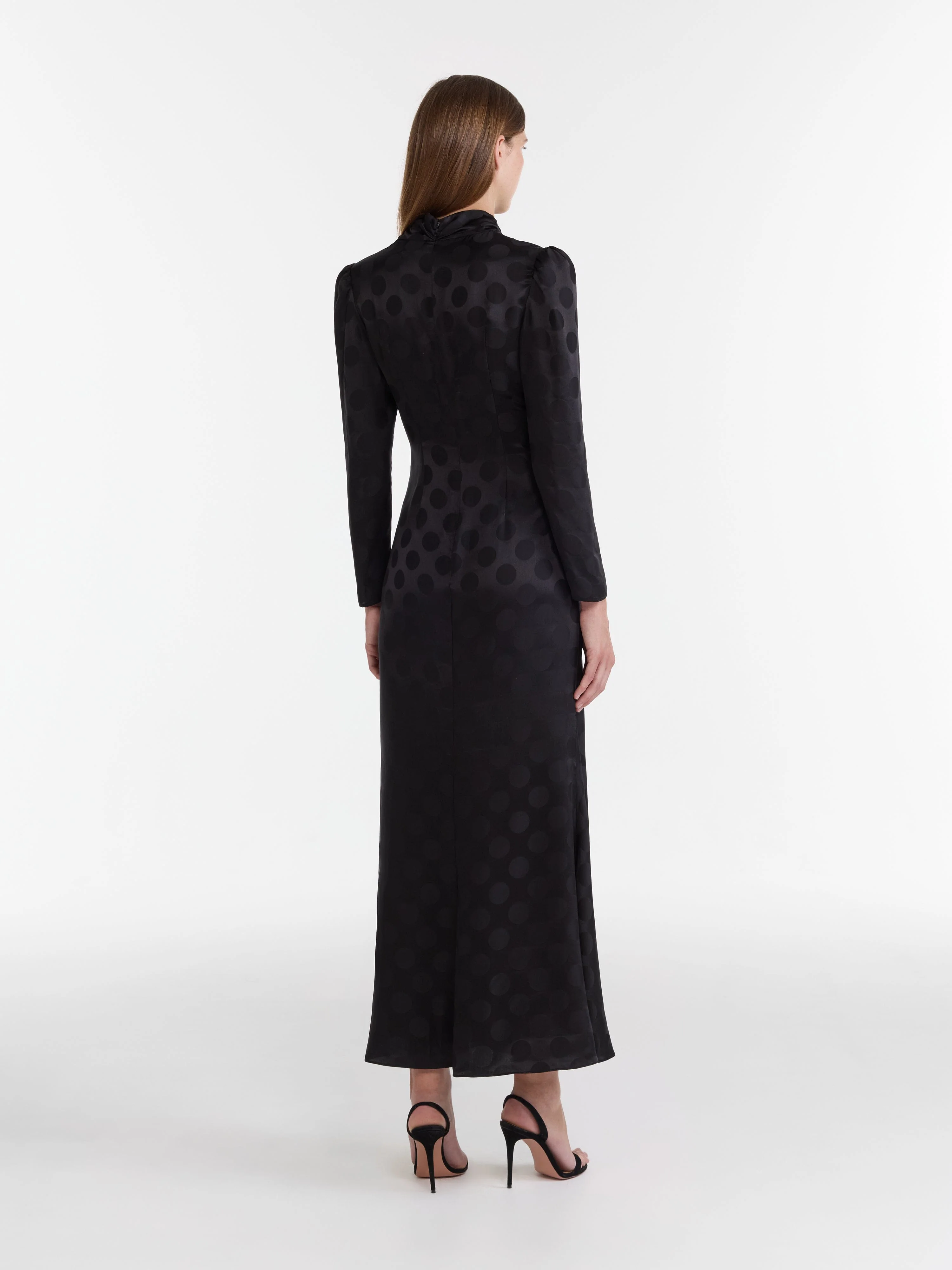 Kelly B Dress in Black Cascade Lace - Image 4