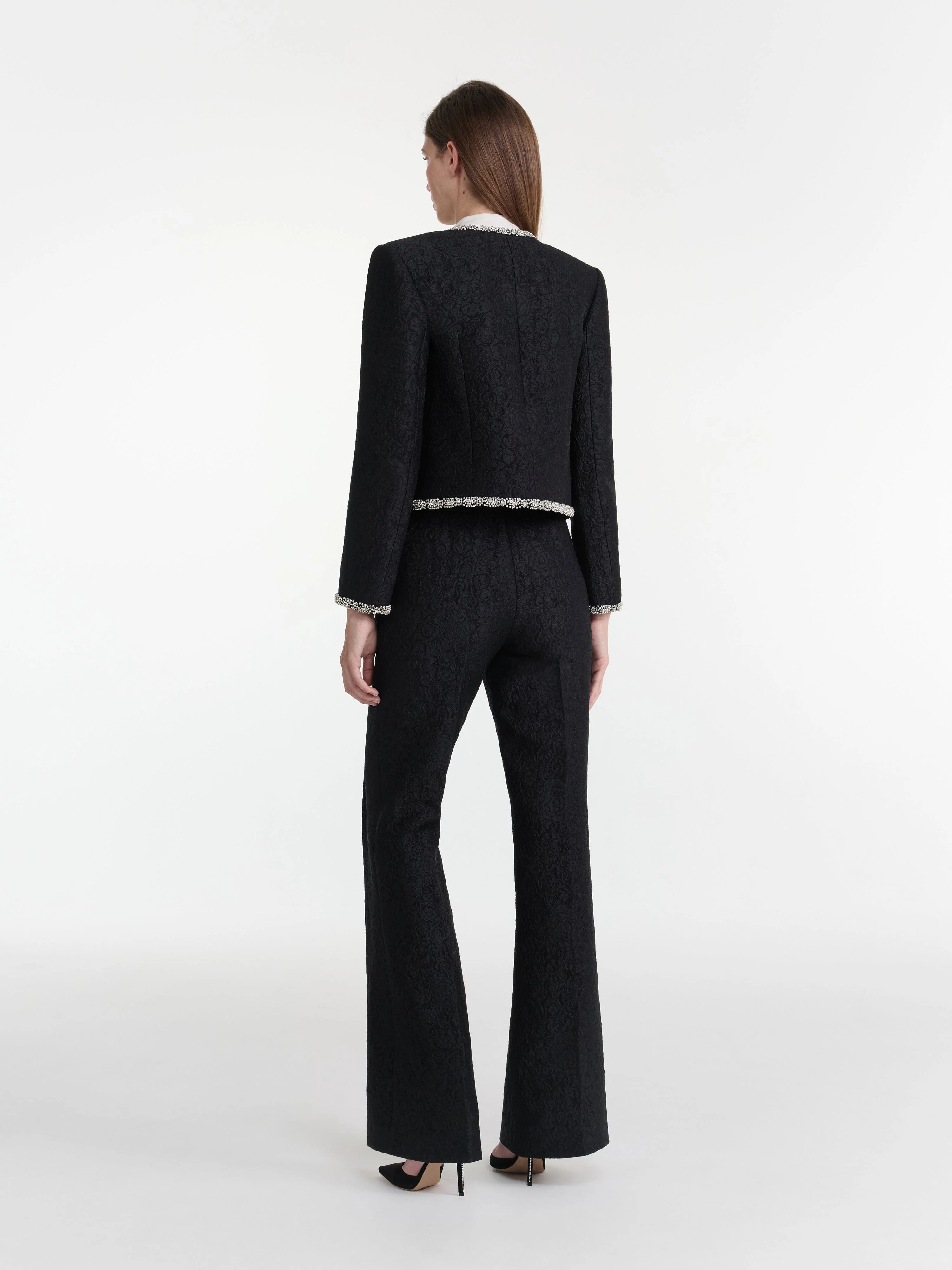 Luma Jacket in Noir Rose Crystal - Image 4