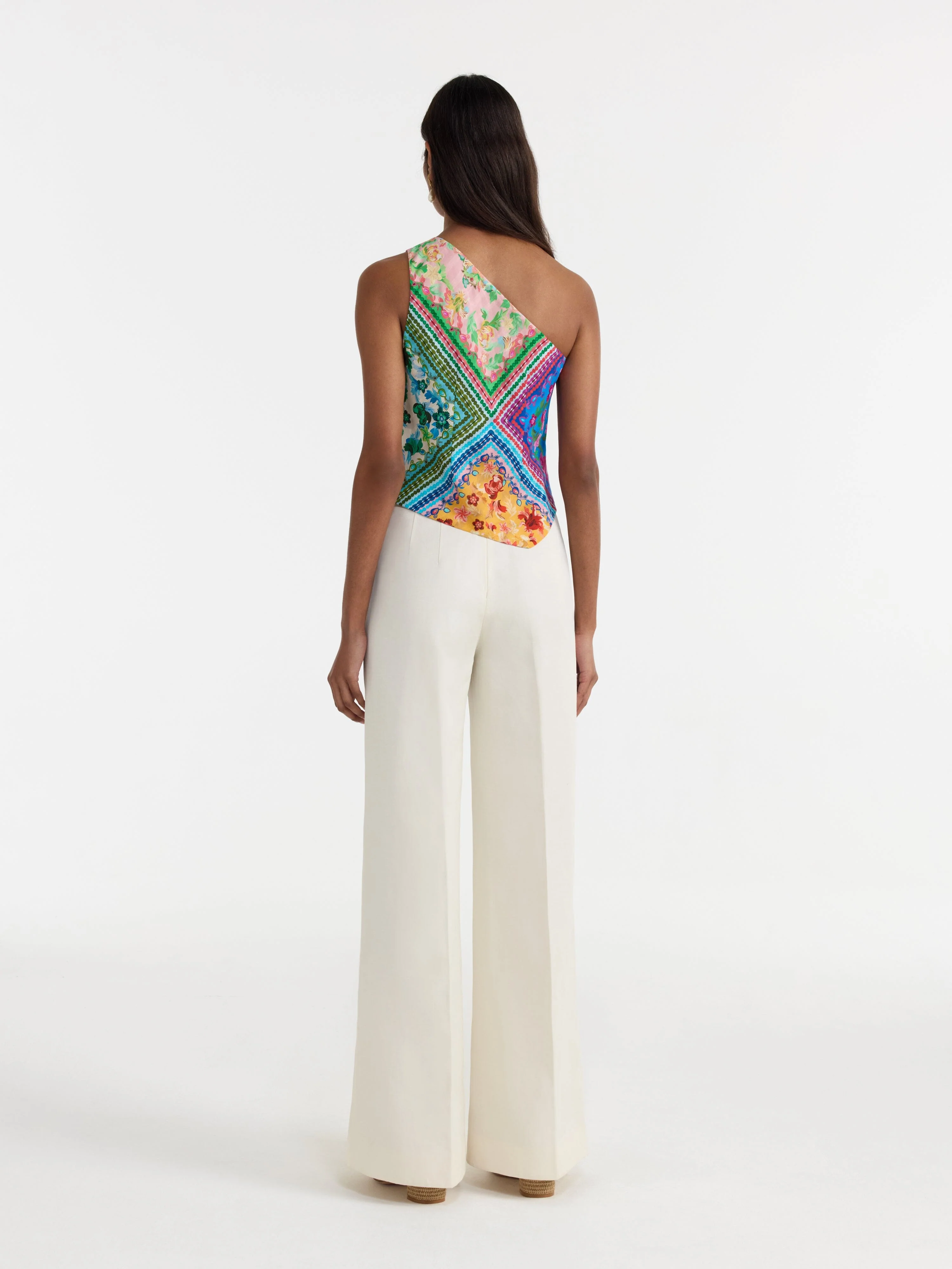 Madeline Top in Bellis Harlequin - Image 4