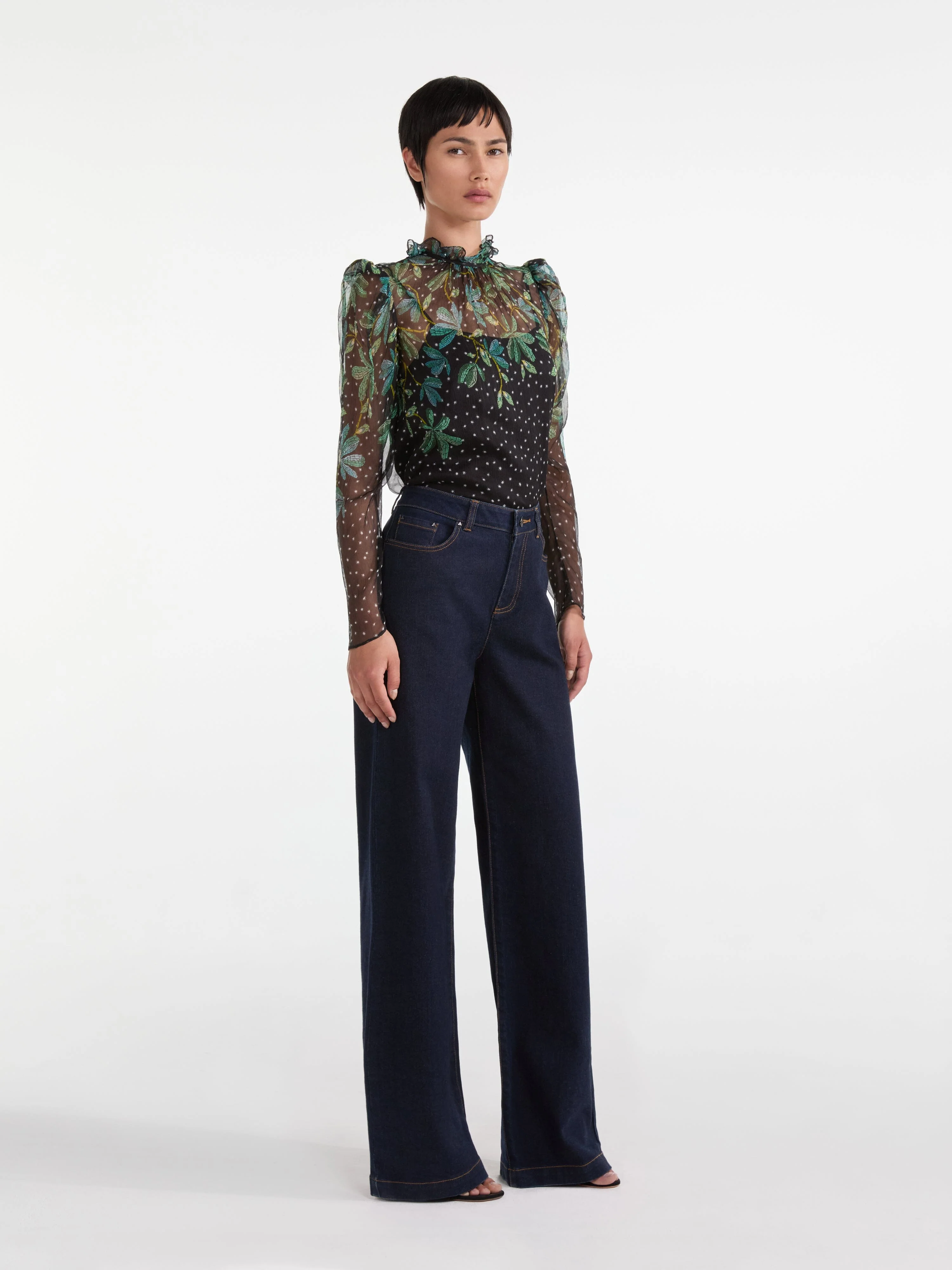 Mel B Top in Pelta Topiaria - Image 3