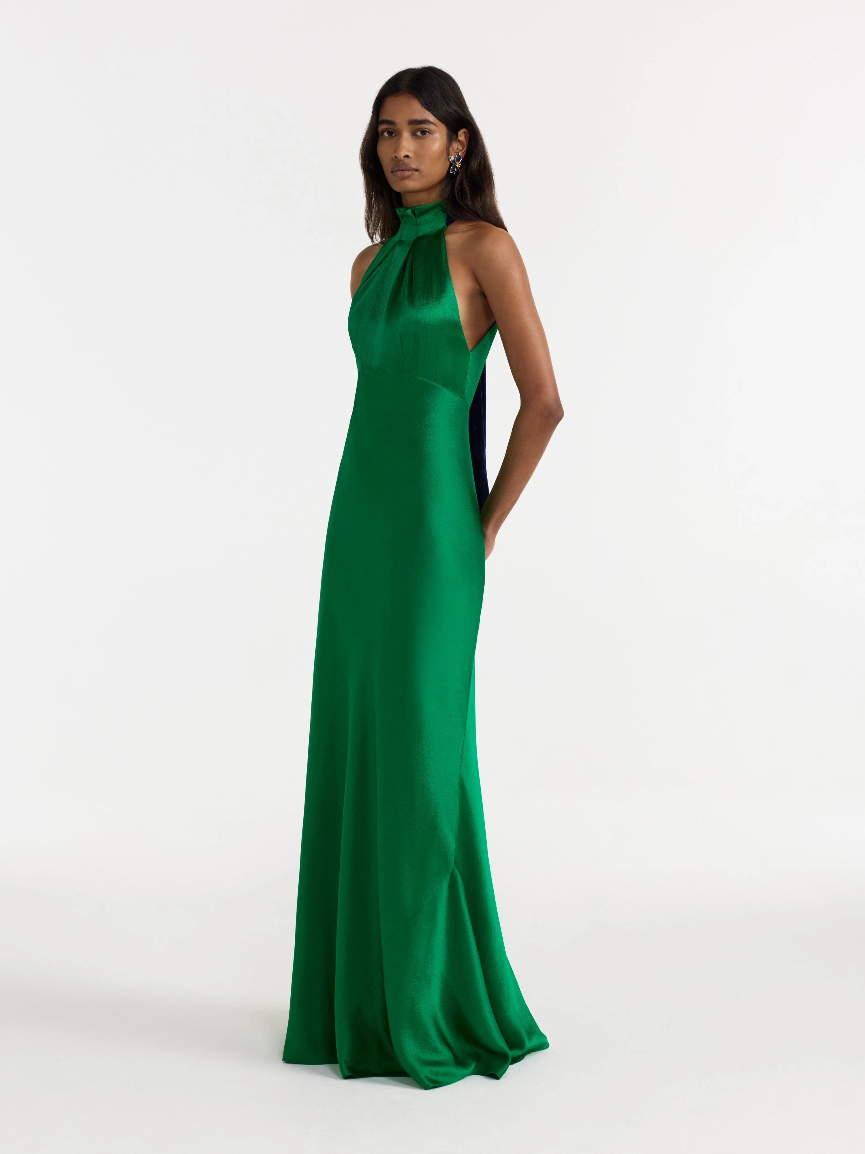 Michelle Dress Emerald Green - Image 3