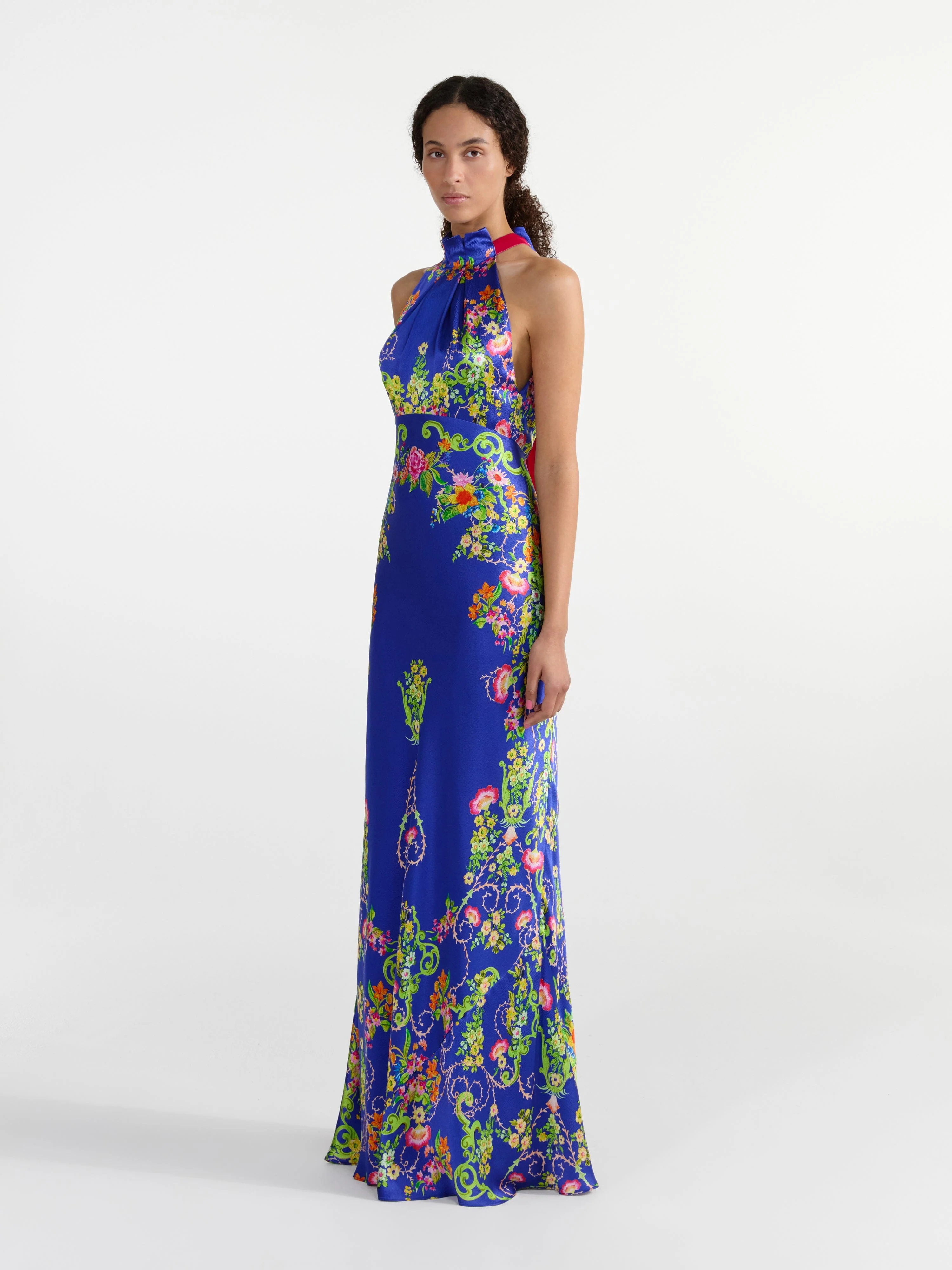Michelle Dress in Nerine Azure - Image 3