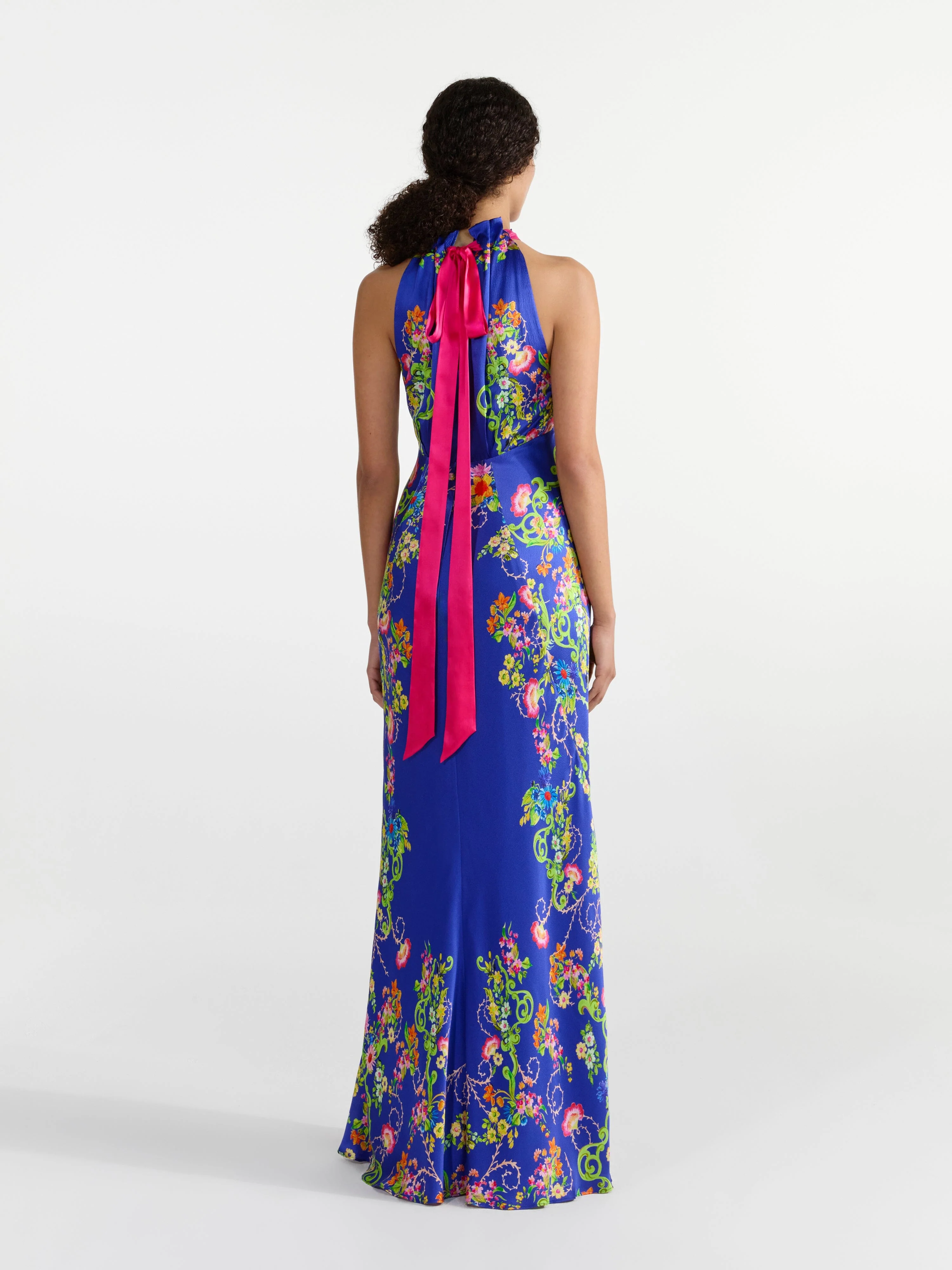 Michelle Dress in Nerine Azure - Image 4