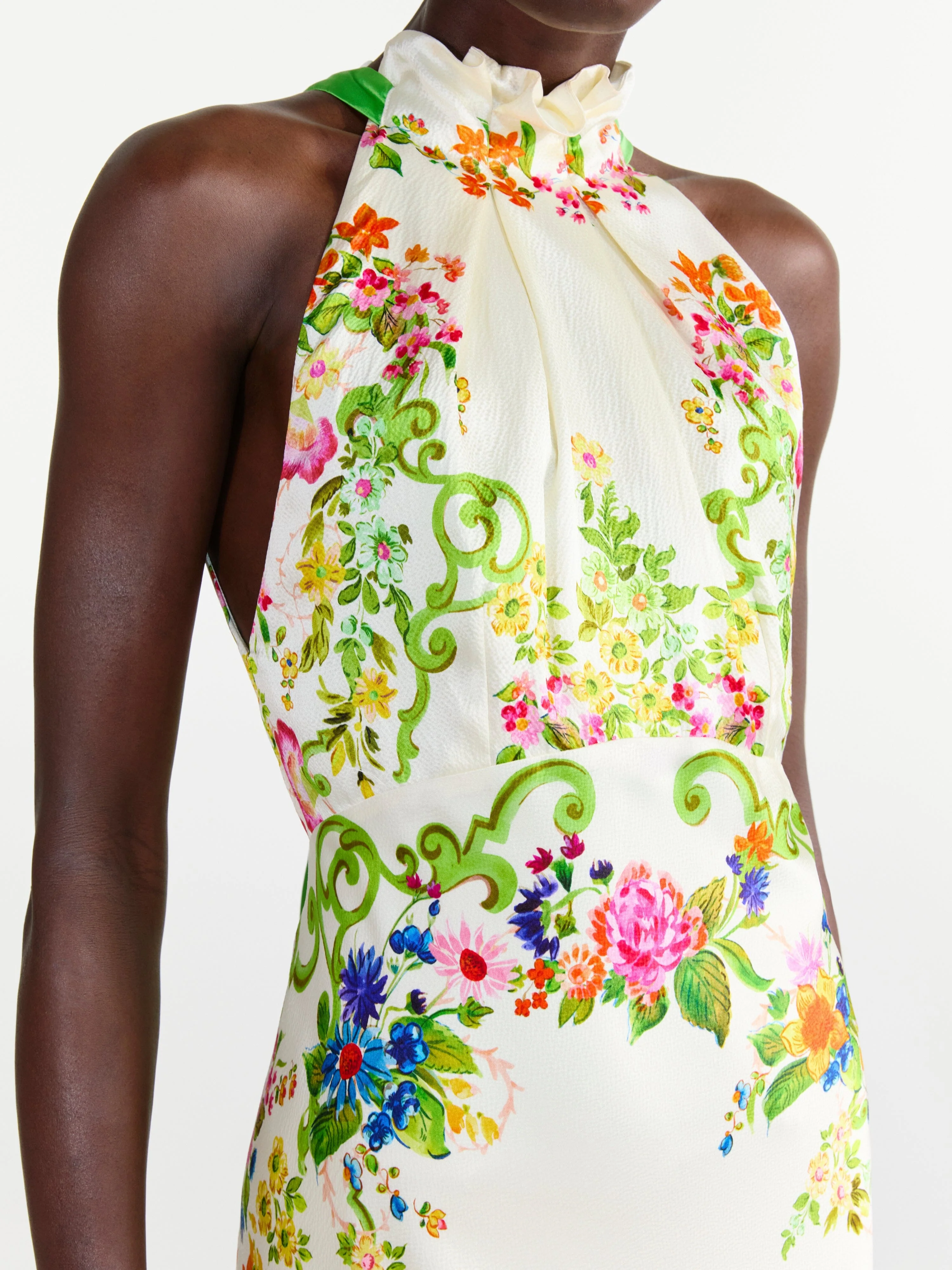 Michelle Dress in Nerine Trellis - Image 5