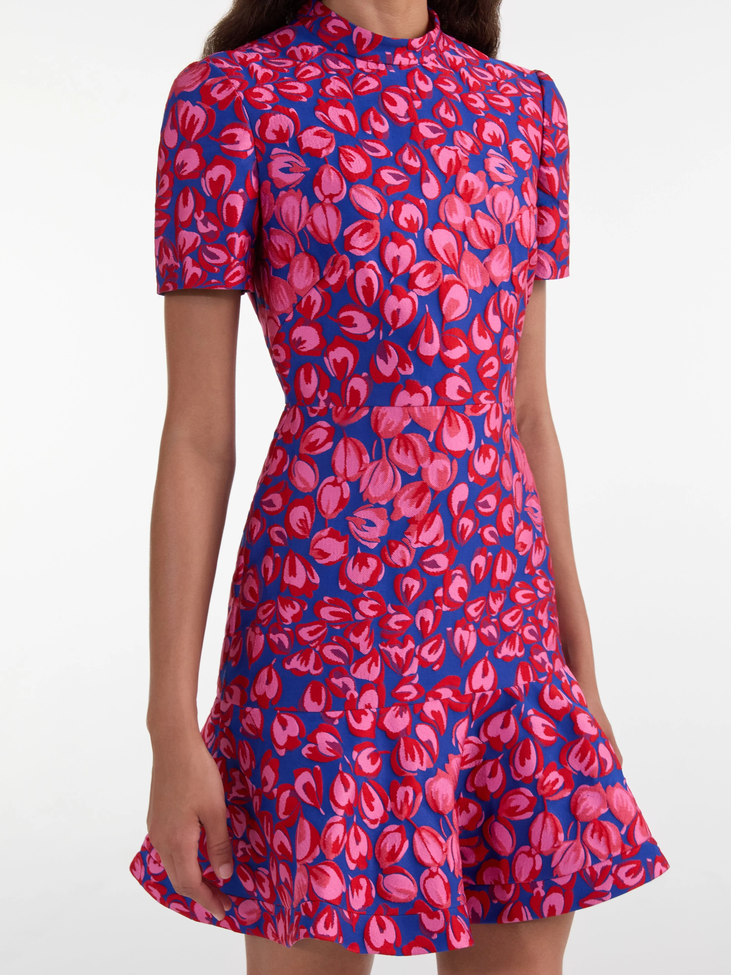 Min C Dress in Azure Flamingo - Image 5