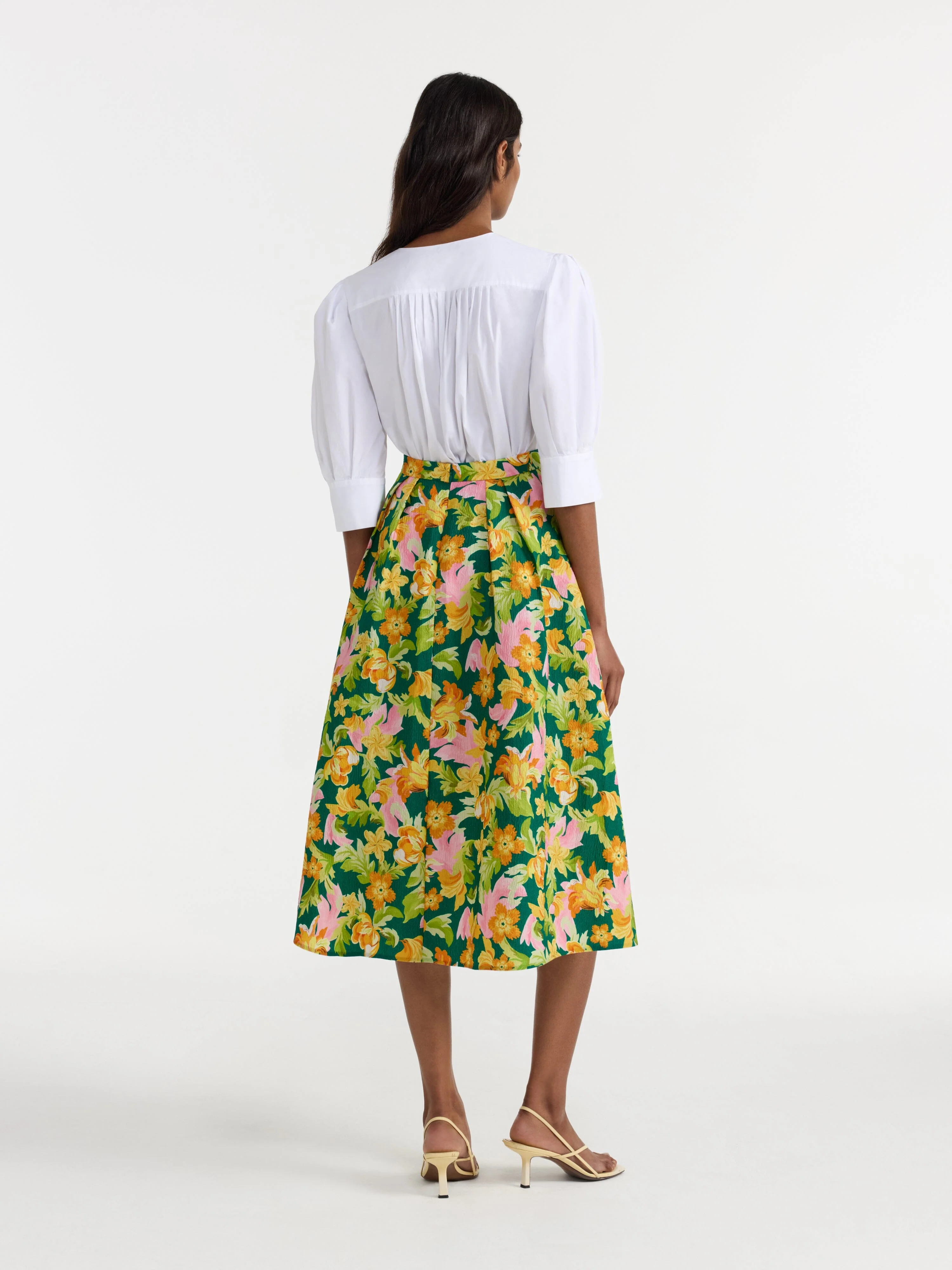 Naomi B Skirt in Bellis Tropical - Image 4