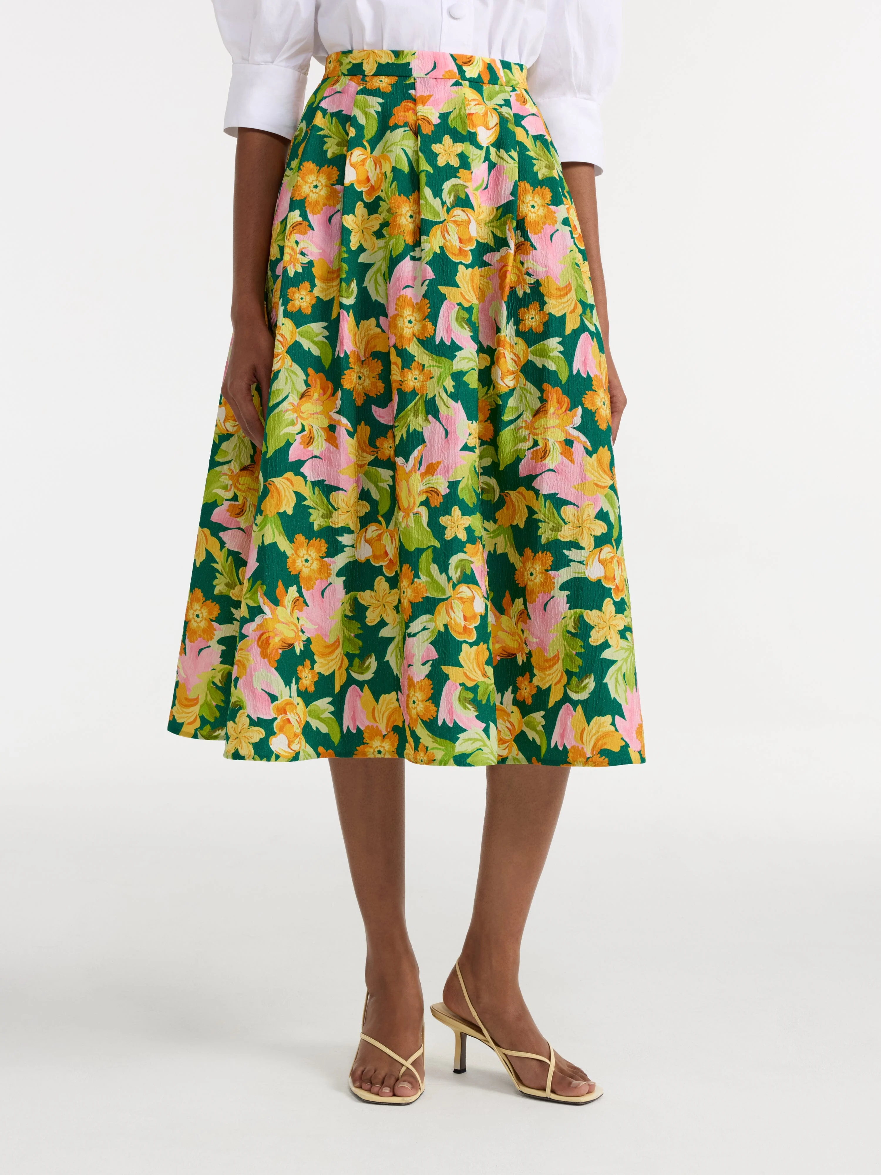Naomi B Skirt in Bellis Tropical - Image 5