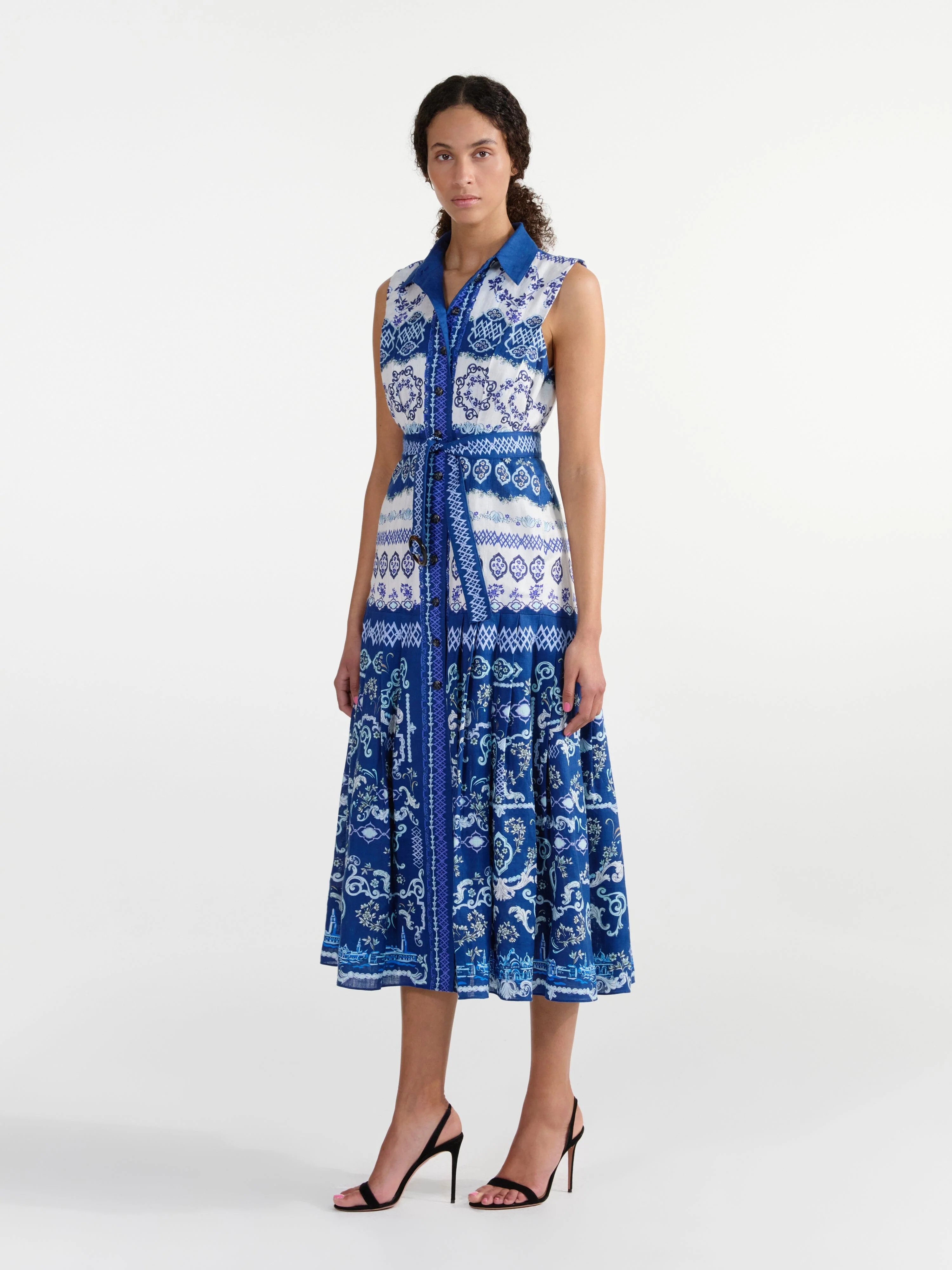 Nya Dress in Riviera - Image 3