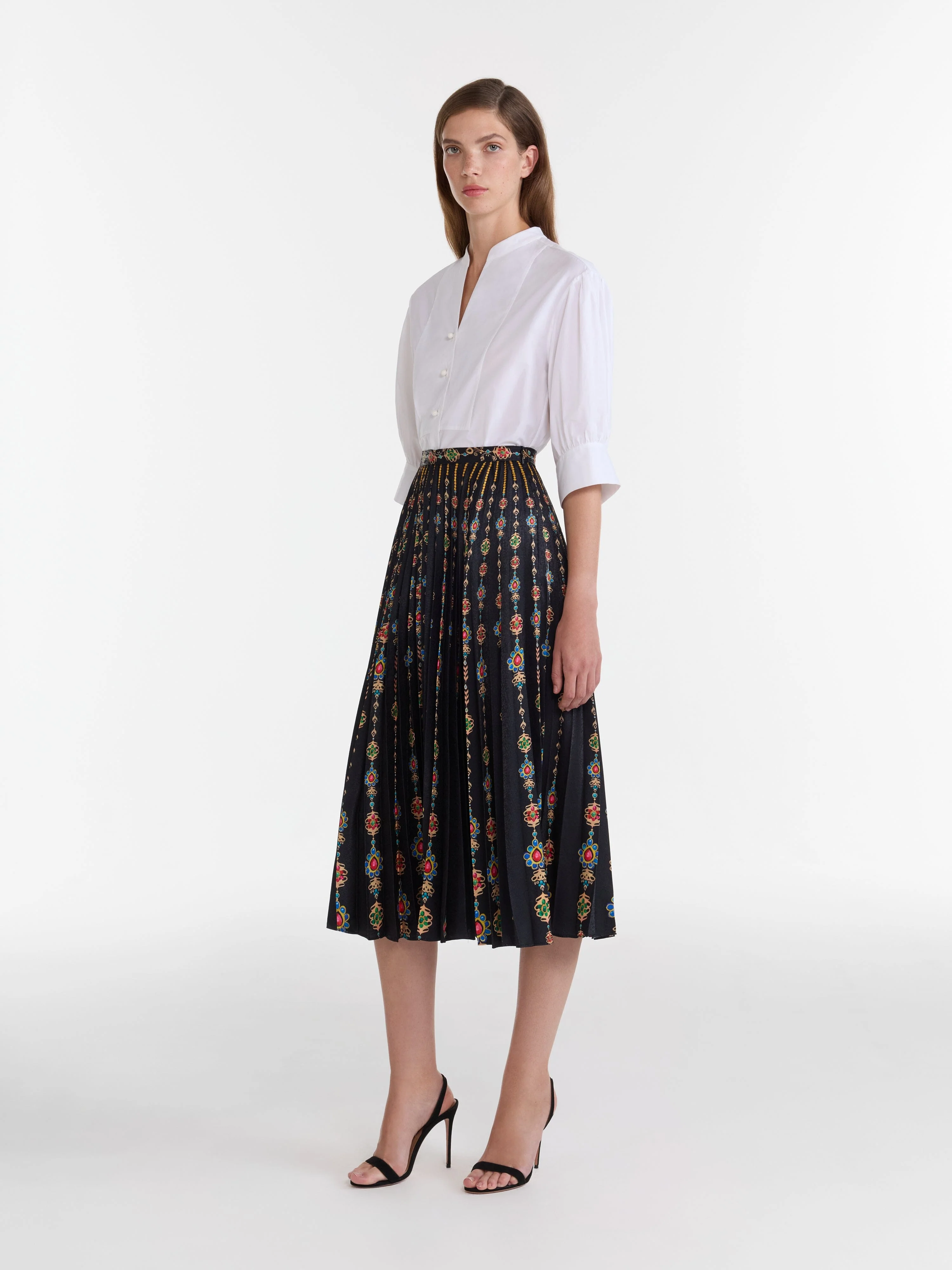 Kim Skirt in Pendant Stripe - Image 3