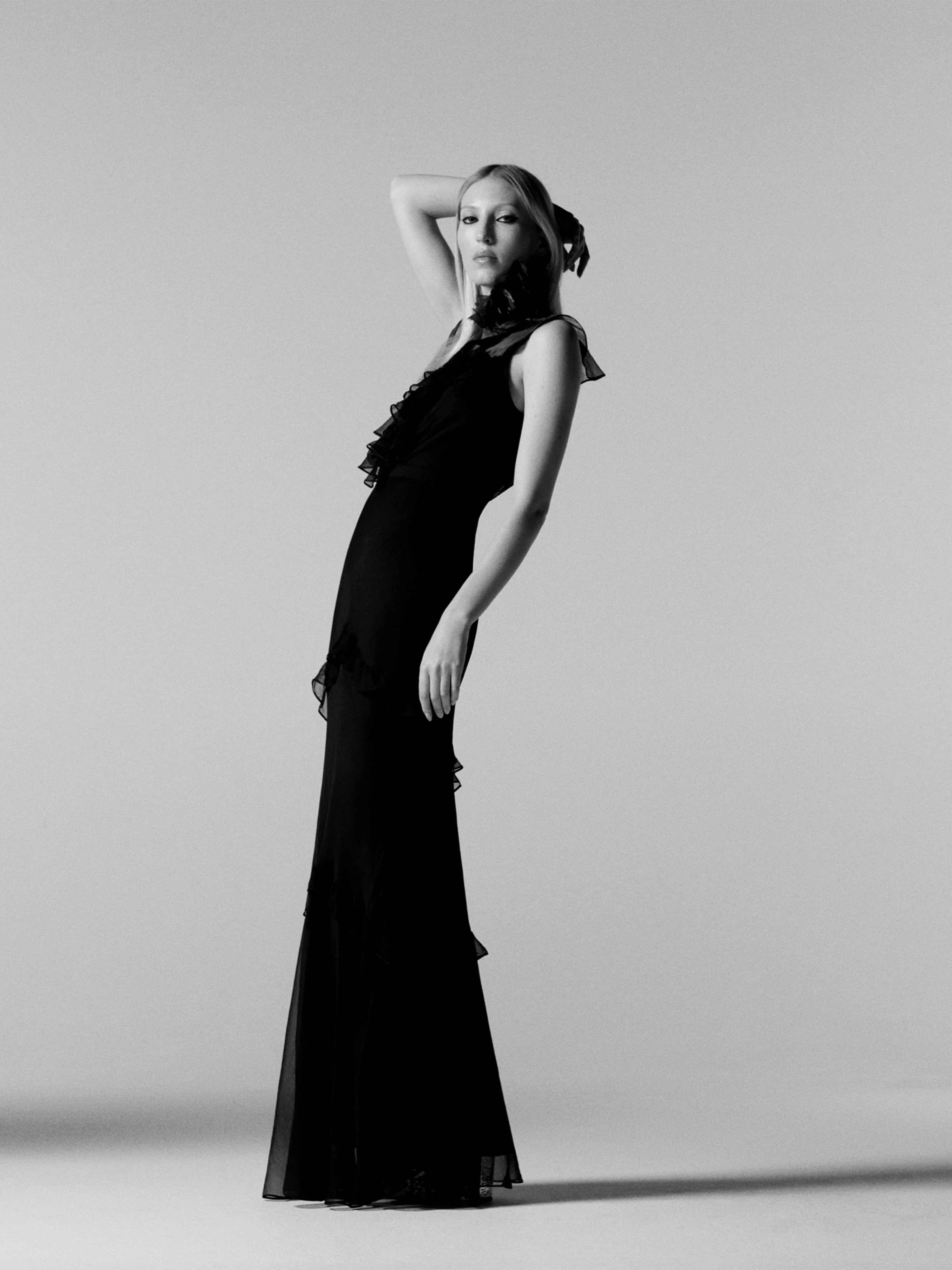 Rita Dress in Black - Image 7