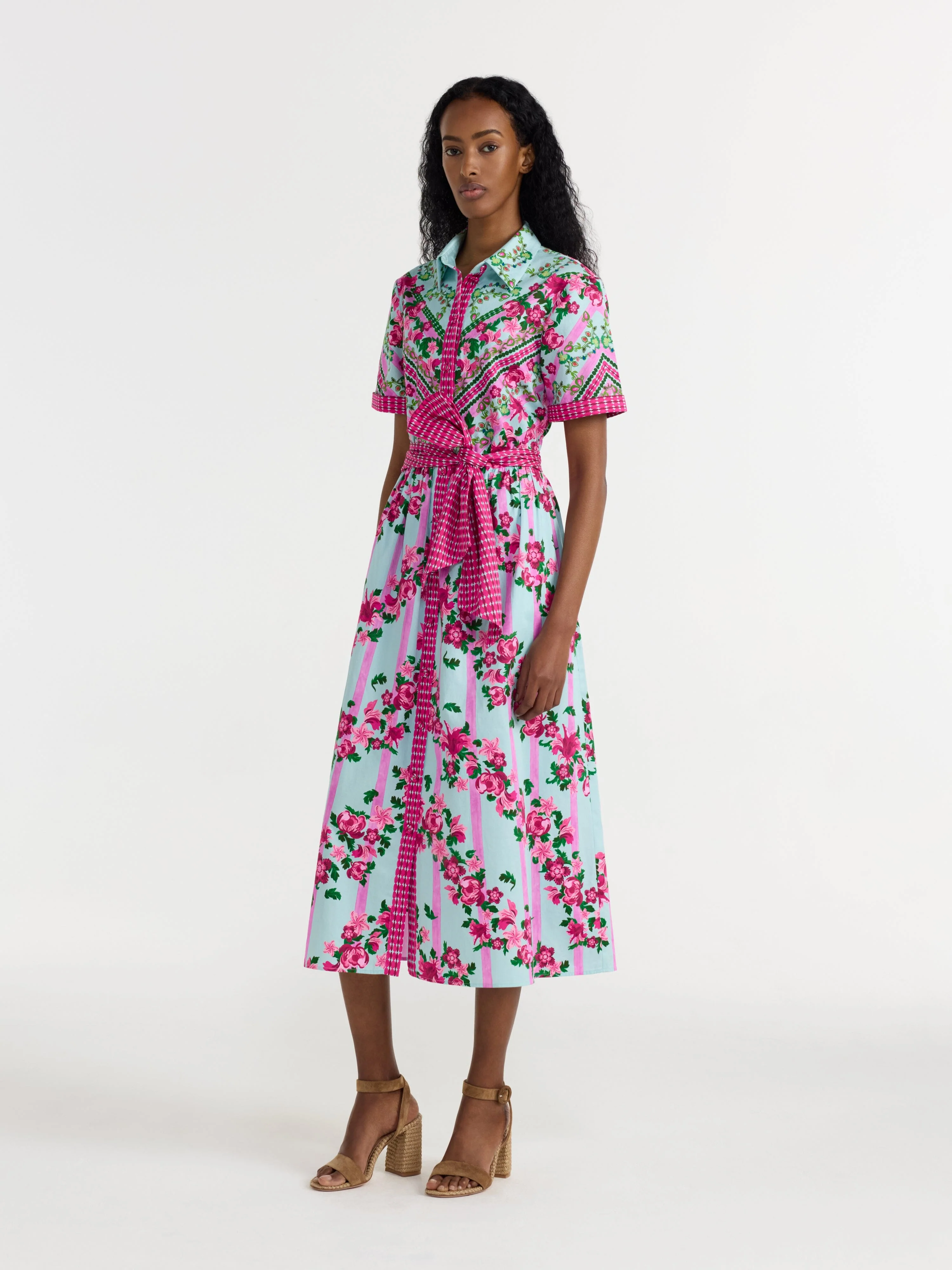 Vivienne Dress in Bellis Ornamental - Image 3