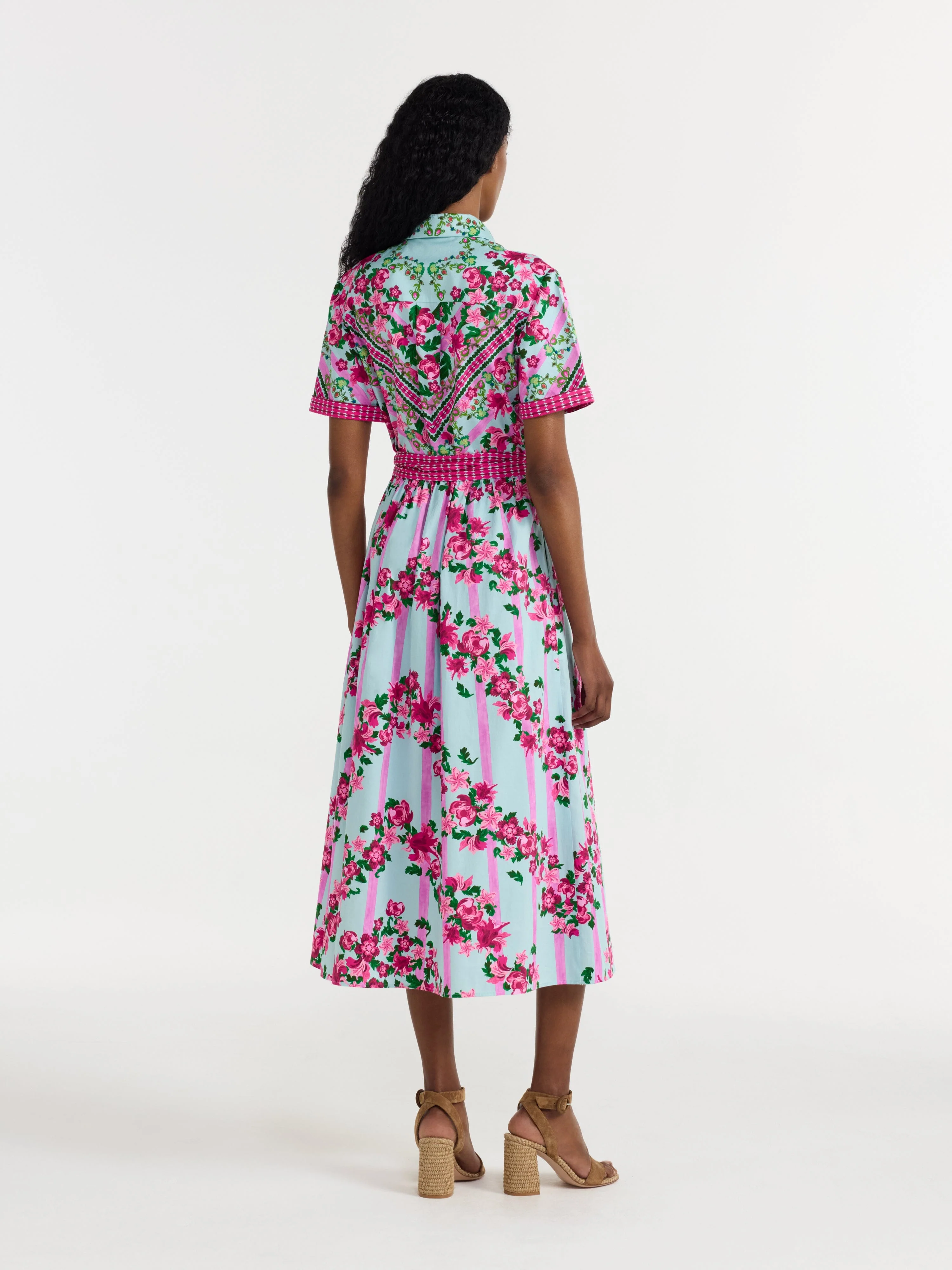 Vivienne Dress in Bellis Ornamental - Image 4